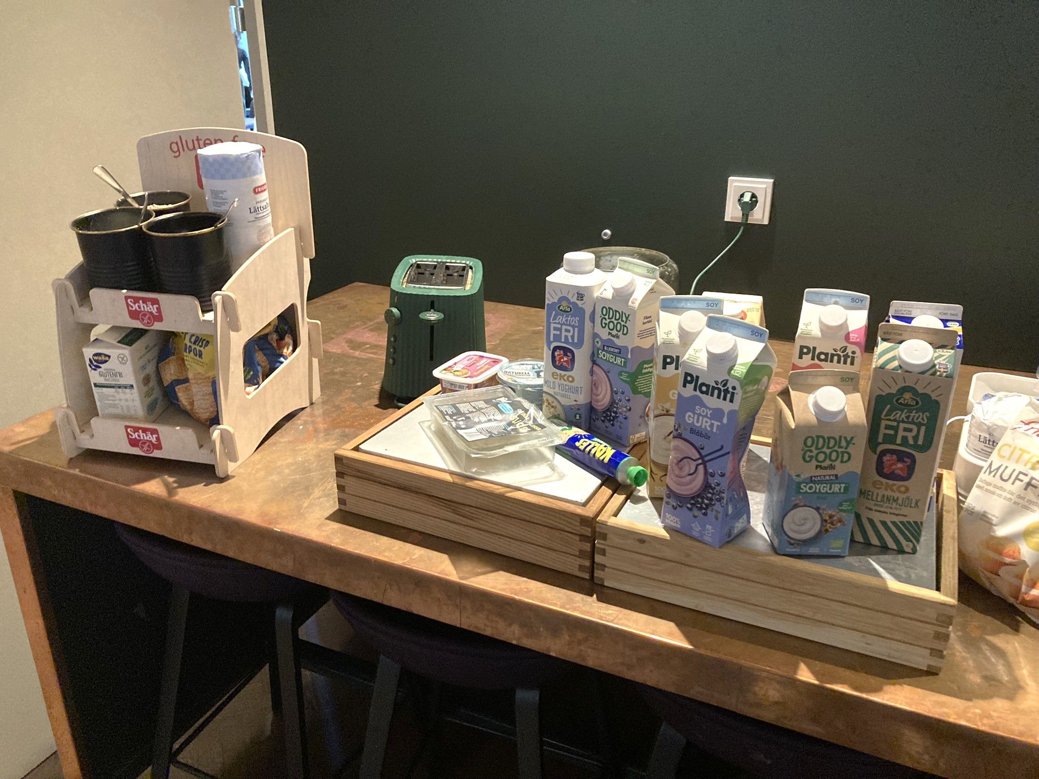 Variety of milk at the 2024 Stockholm Diamond League