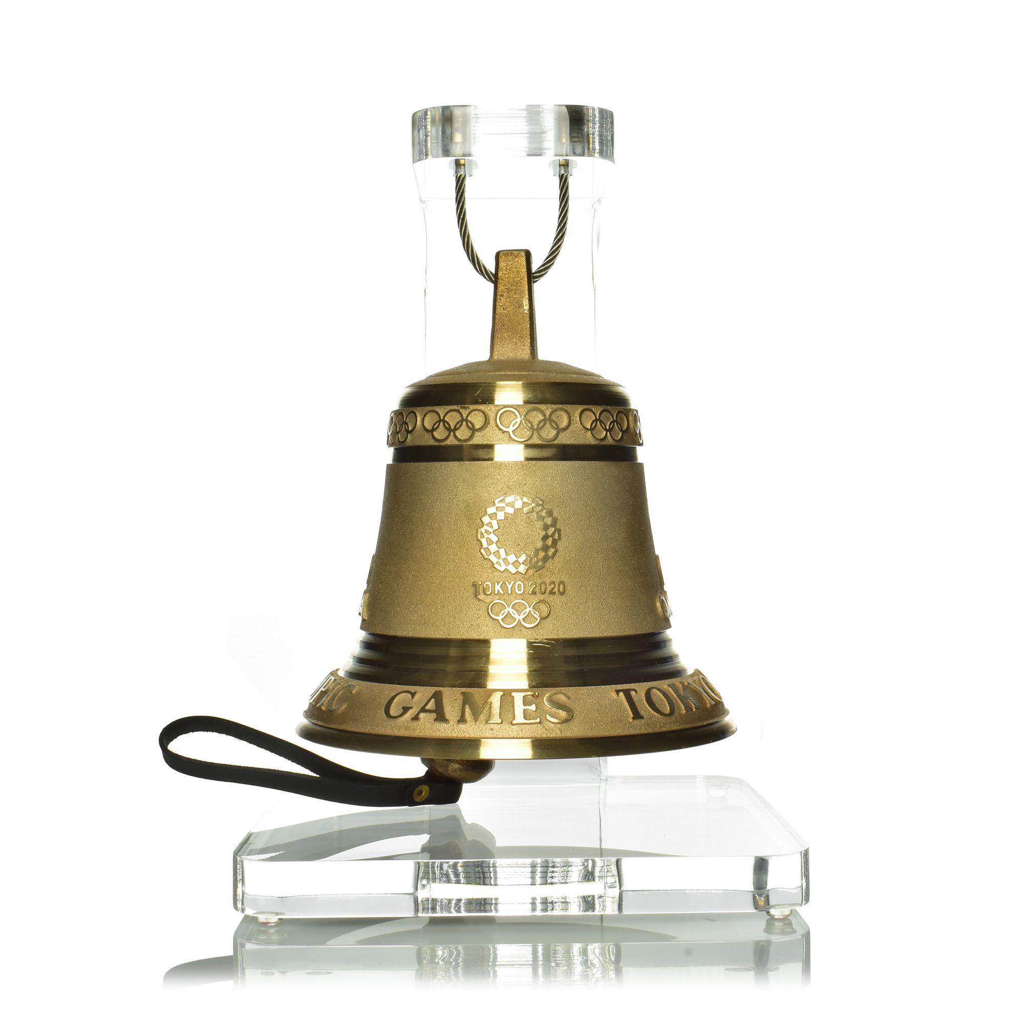 The final lap bell from the Tokyo Olympic Games