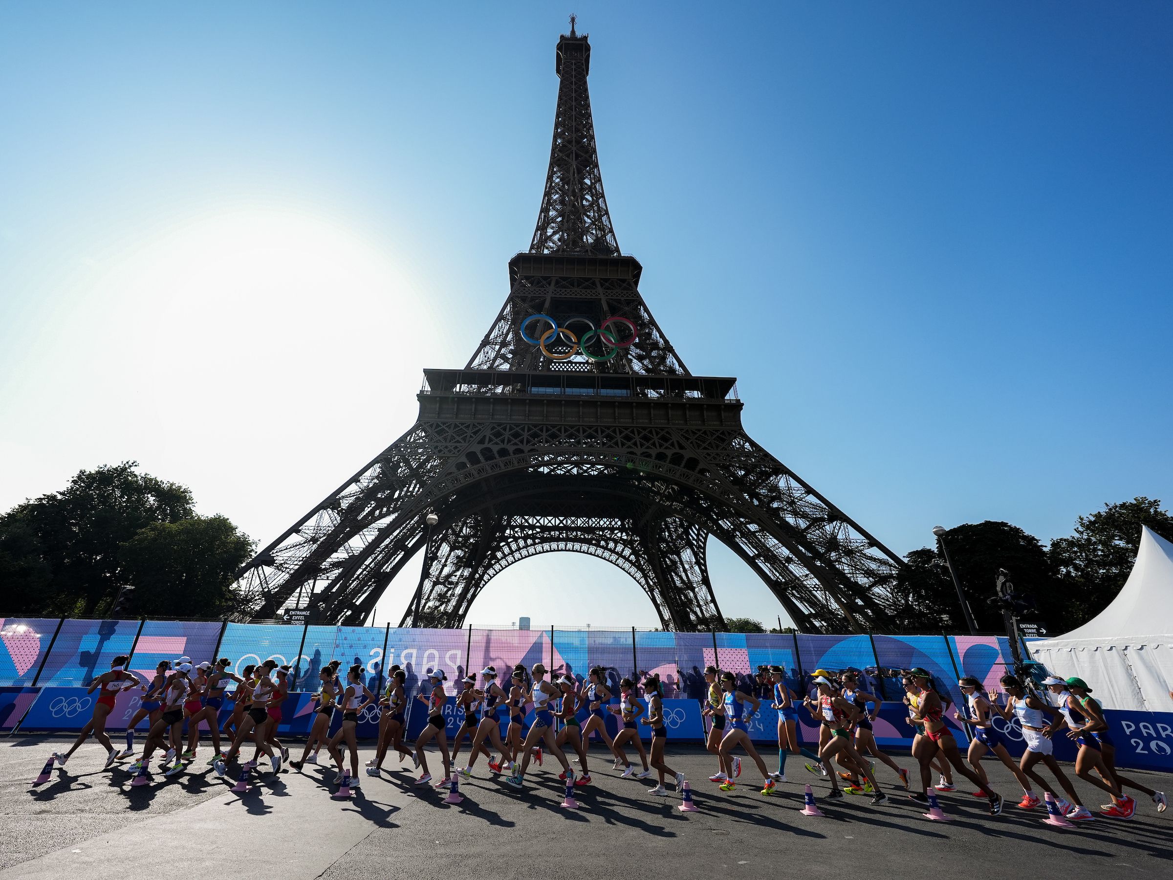 The women's 20km race walk at the Paris 2024 Olympic Games