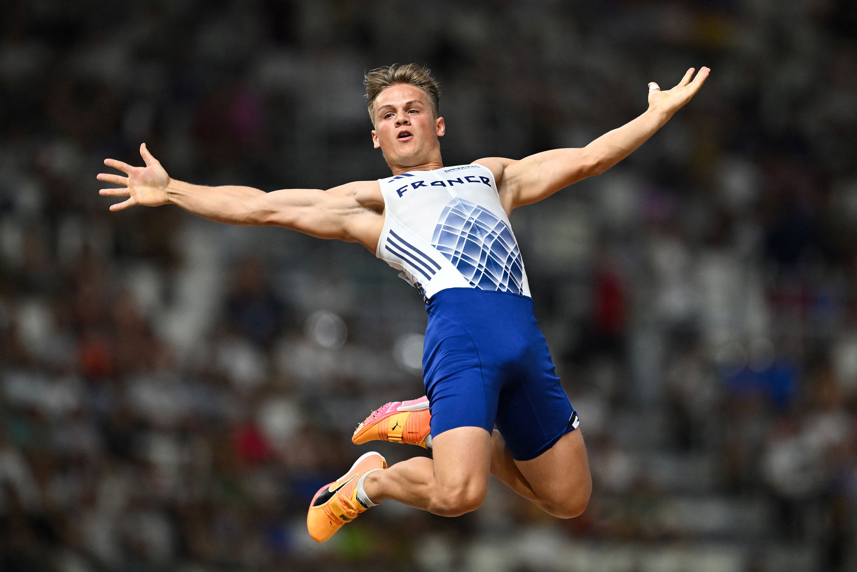 French pole vaulter Thibaut Collet