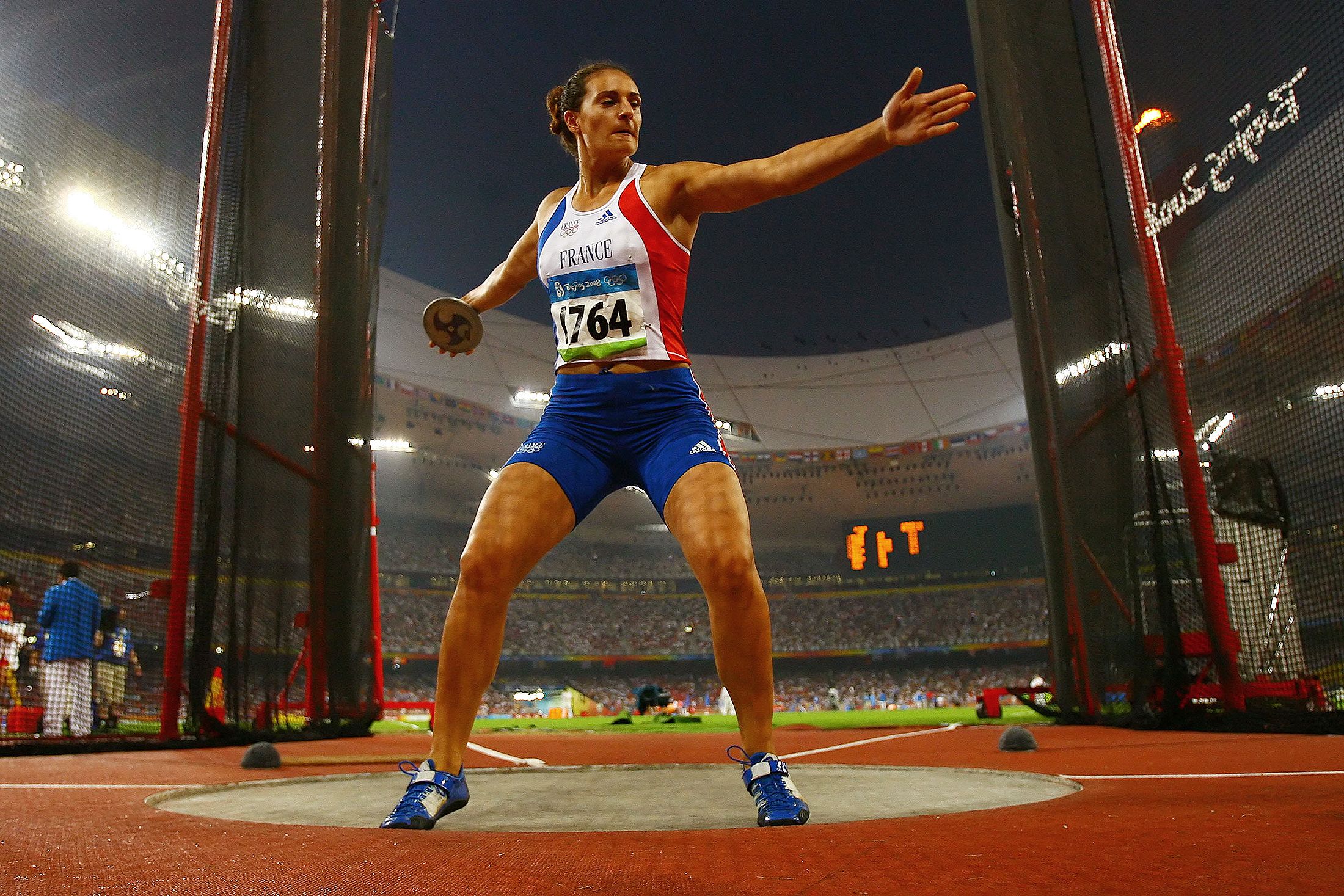 Melina Robert-Michon at the 2008 Olympics