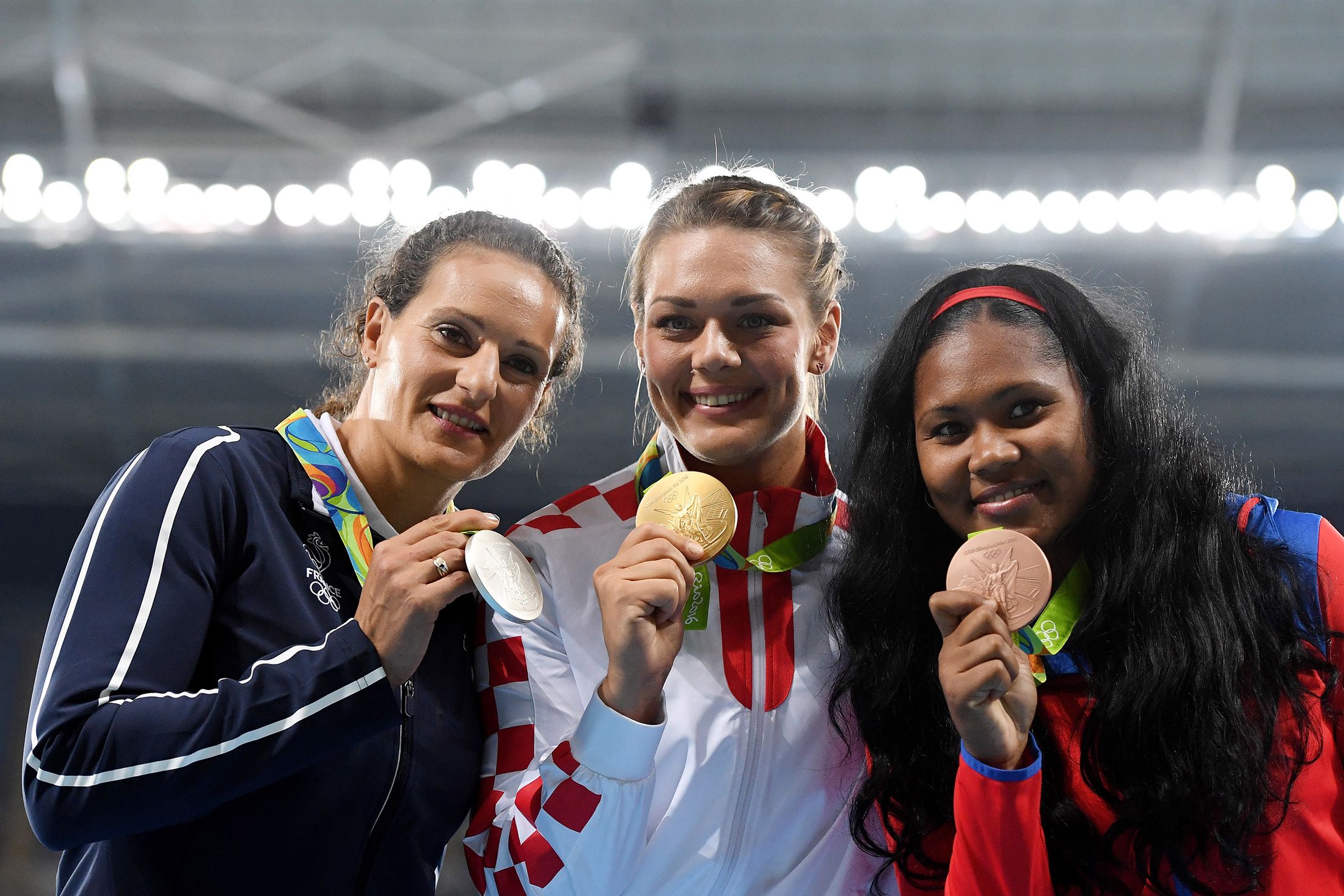 Melina Robert-Michon at the 2016 Olympics