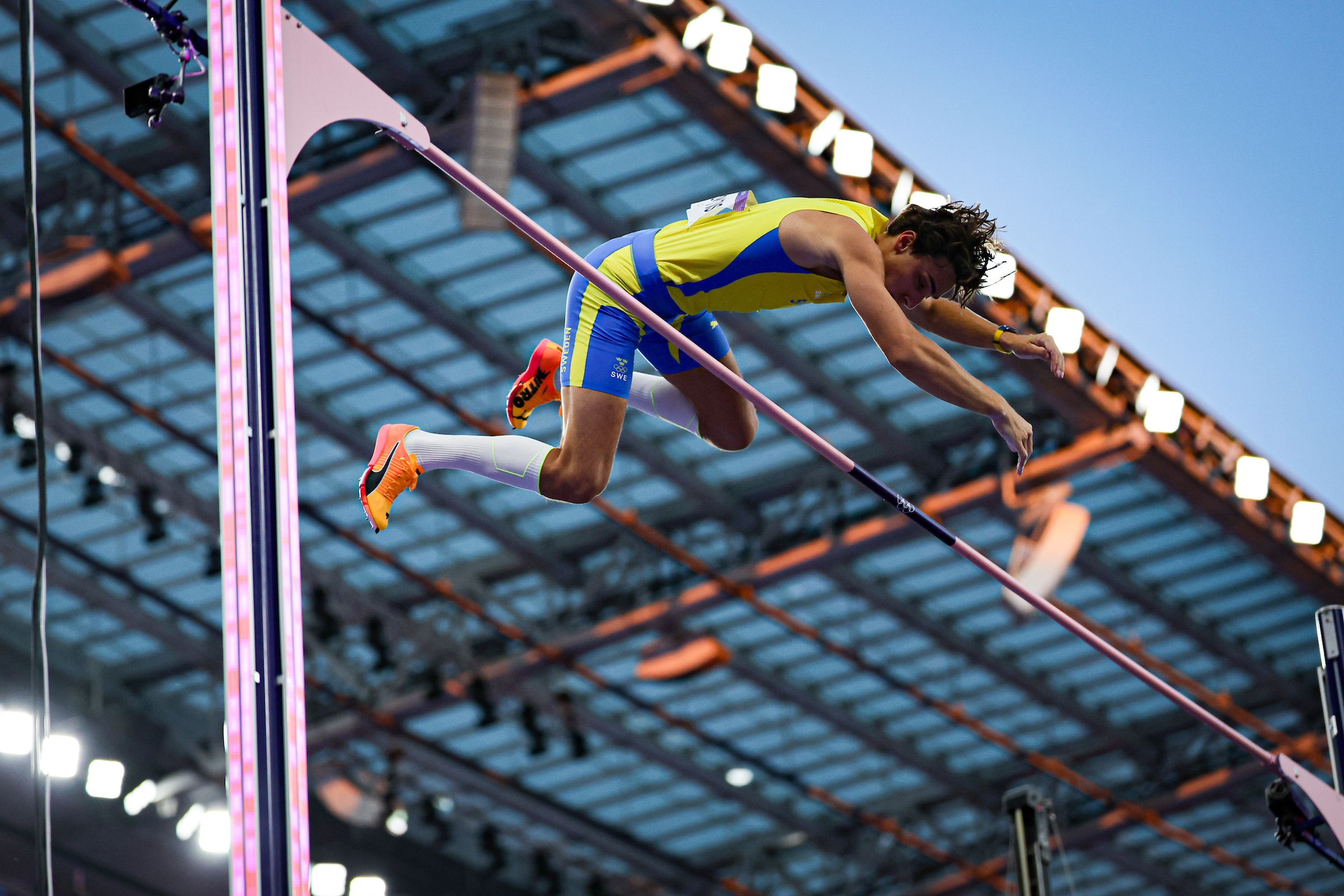 Mondo Duplantis at the Paris 2024 Olympic Games