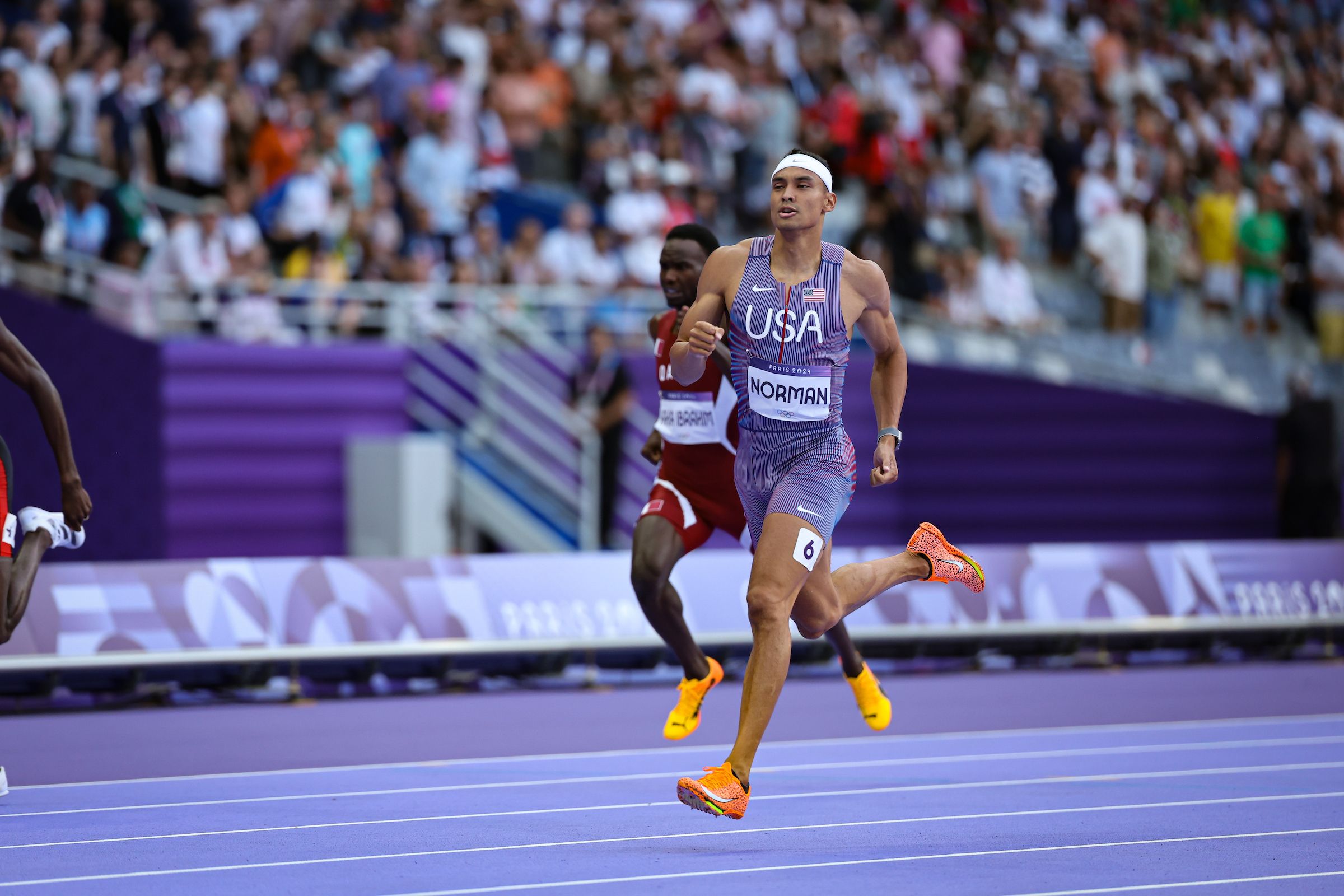 Michael Norman at the Paris 2024 Olympic Games