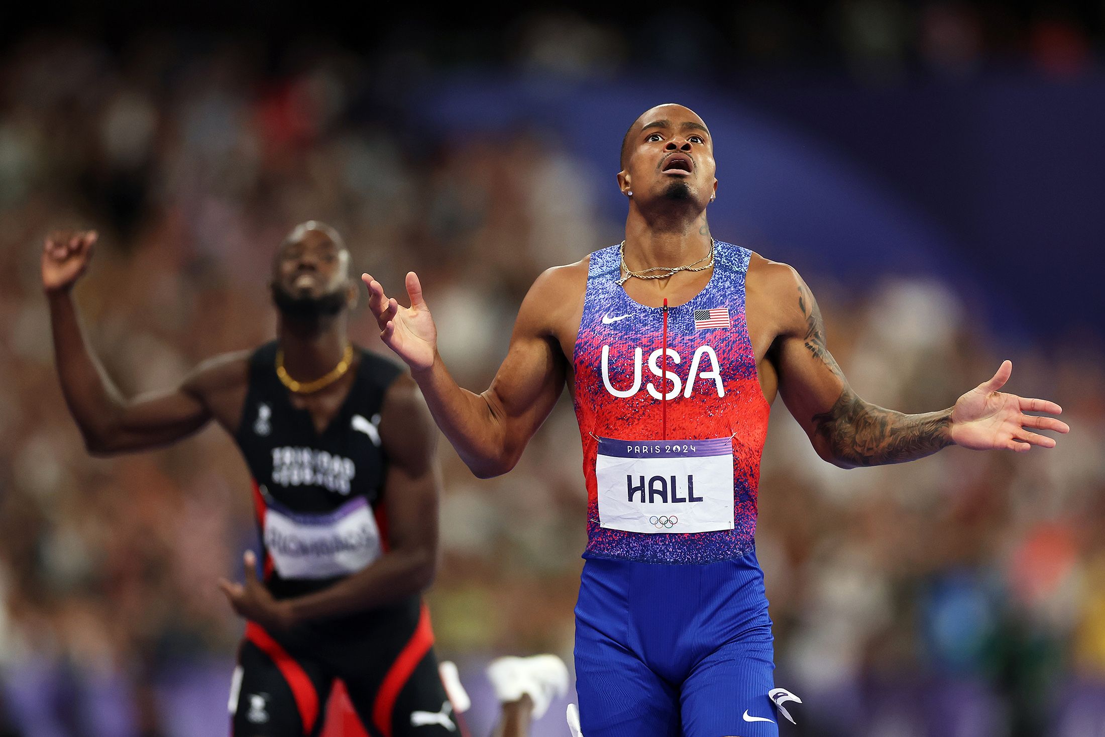 Quincy Hall at the Paris 2024 Olympic Games