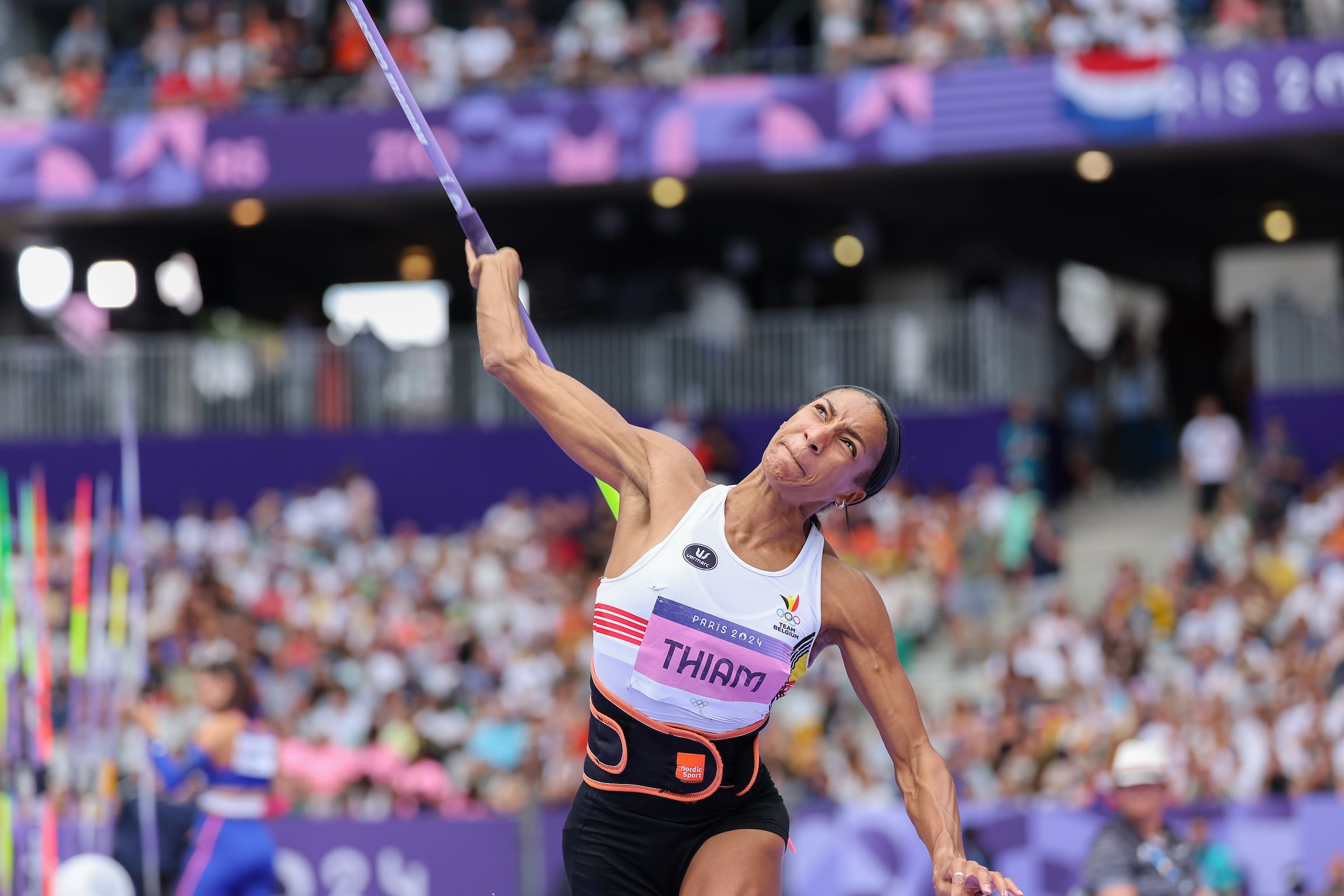 Nafissatou Thiam at the Paris 2024 Olympic Games