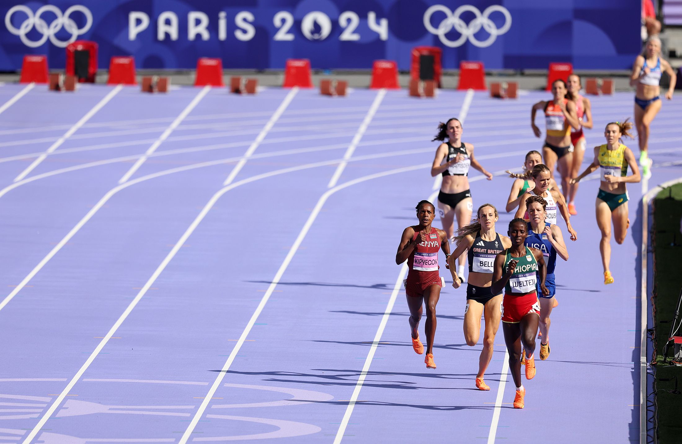 The women's 1500m semifinals at the Paris 2024 Olympic Games