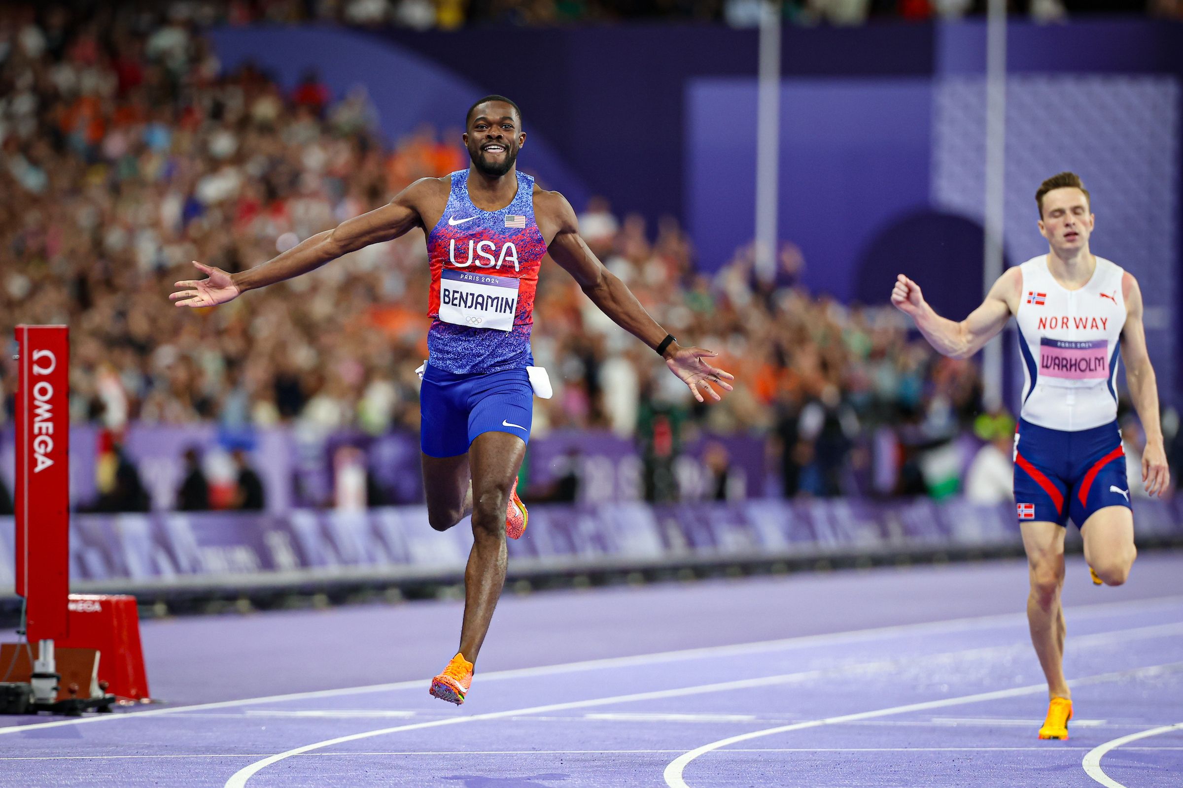 Paulino and Benjamin dazzle over one lap to win Olympic golds in Paris