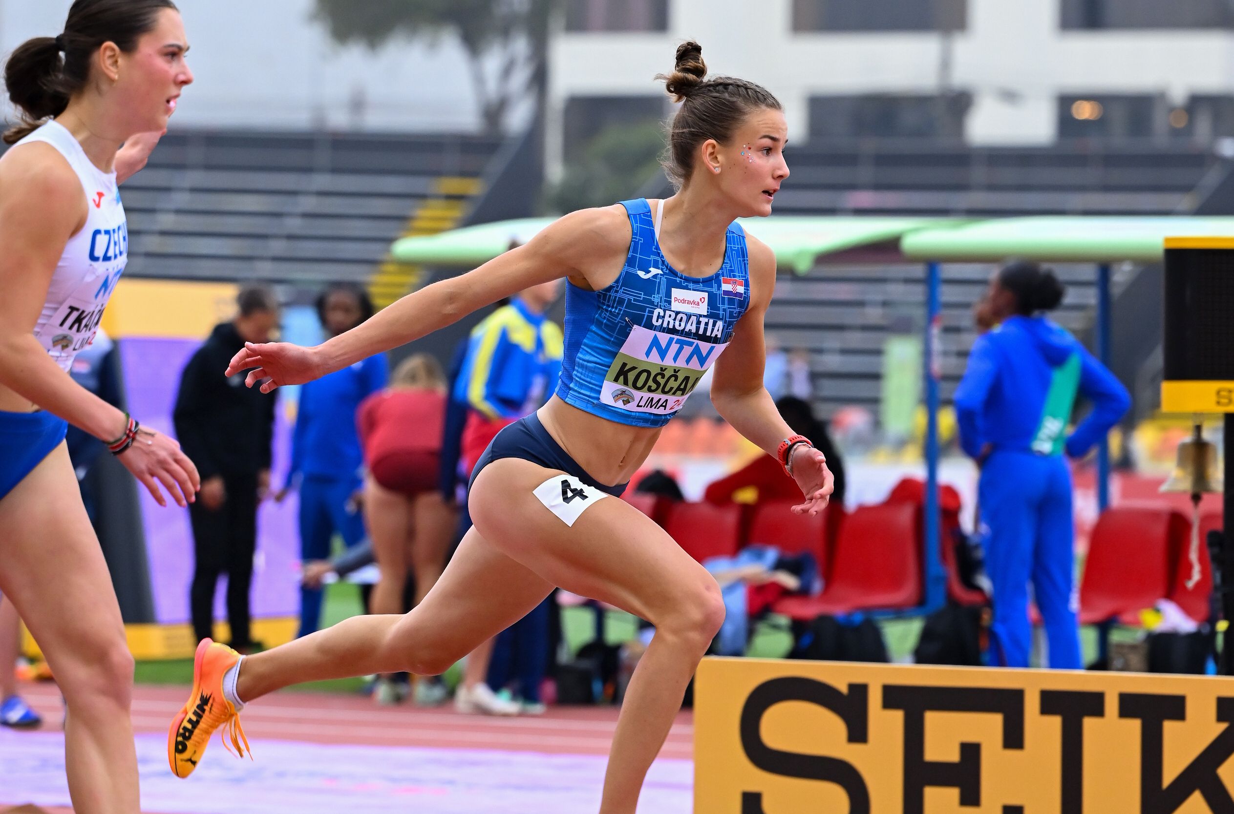 Jana Koscak in action in Lima