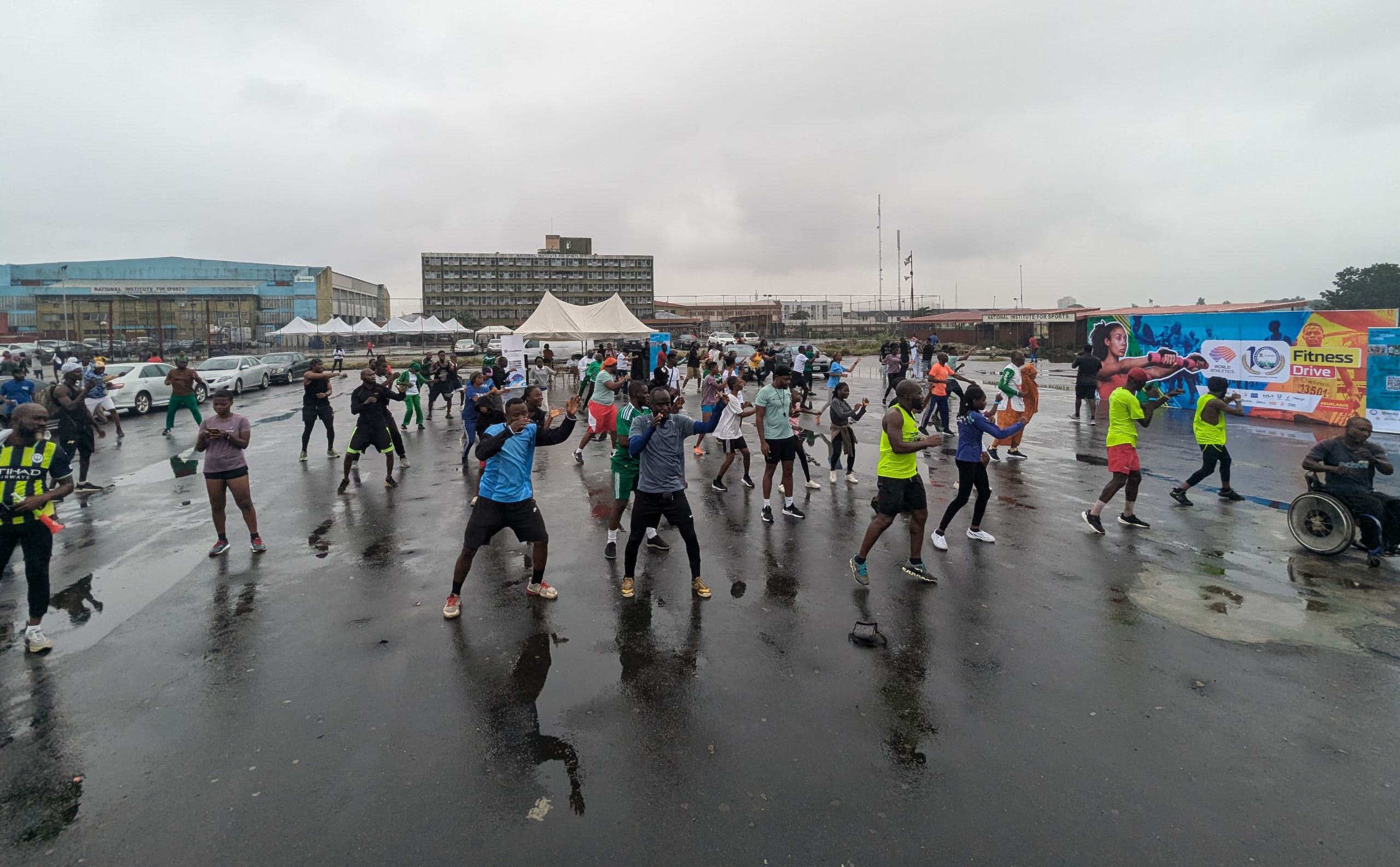 The launch of Running for Clean Air in Lagos