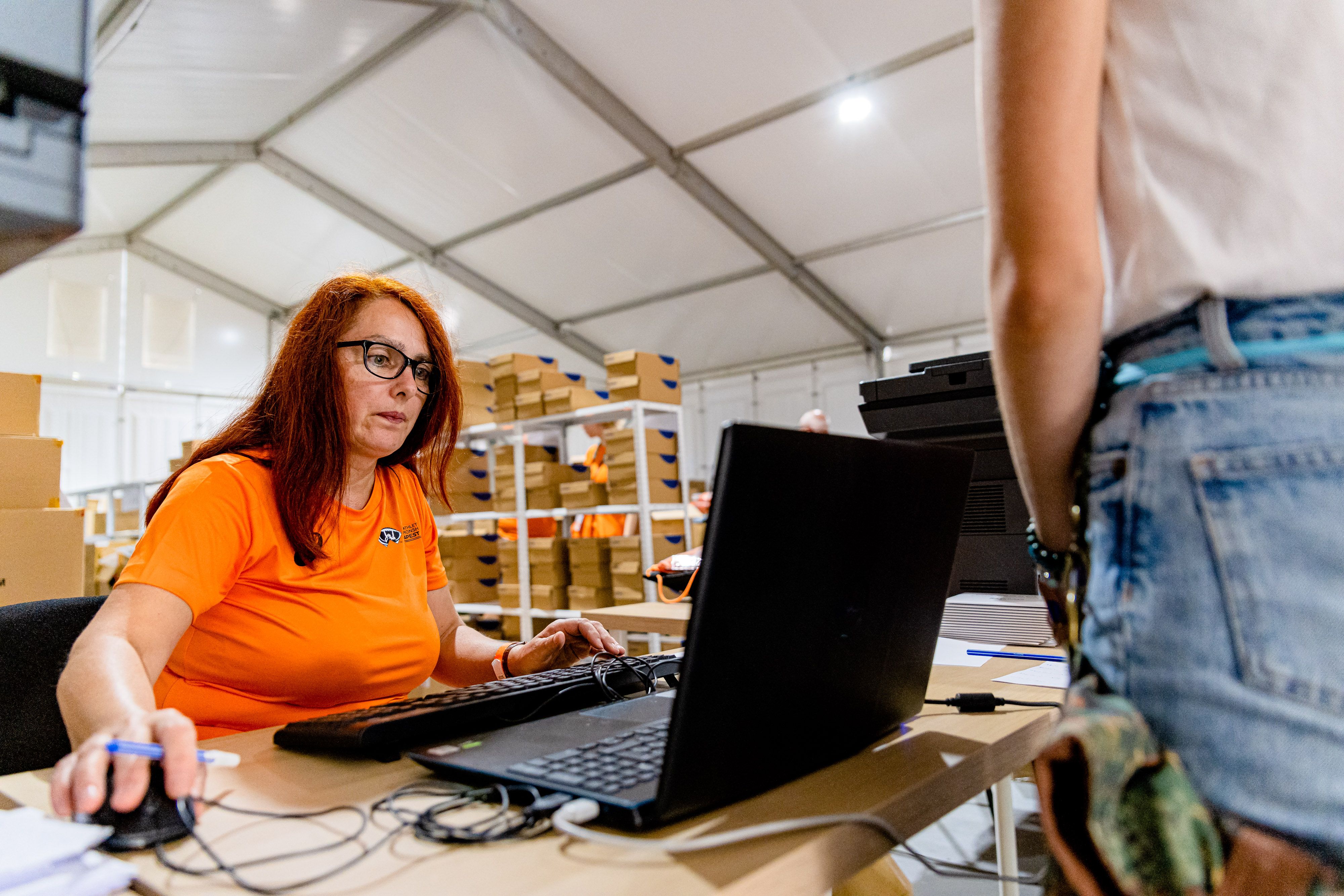 Volunteers at the WCH Budapest 23