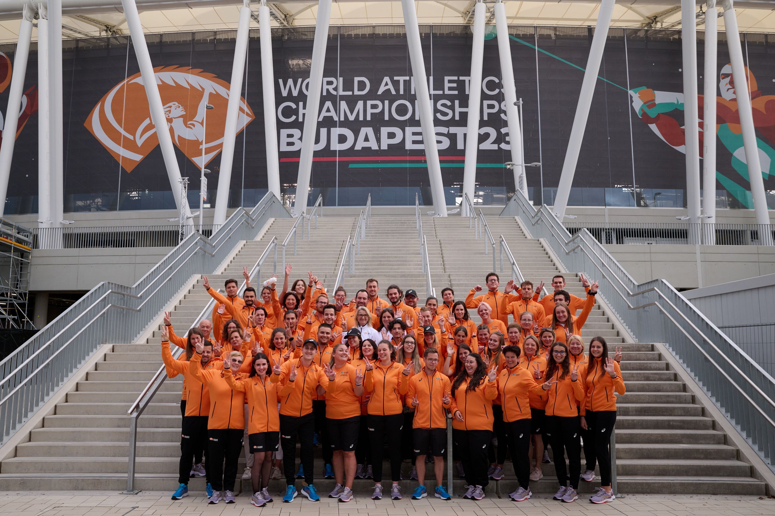 Volunteers at the WCH Budapest 23