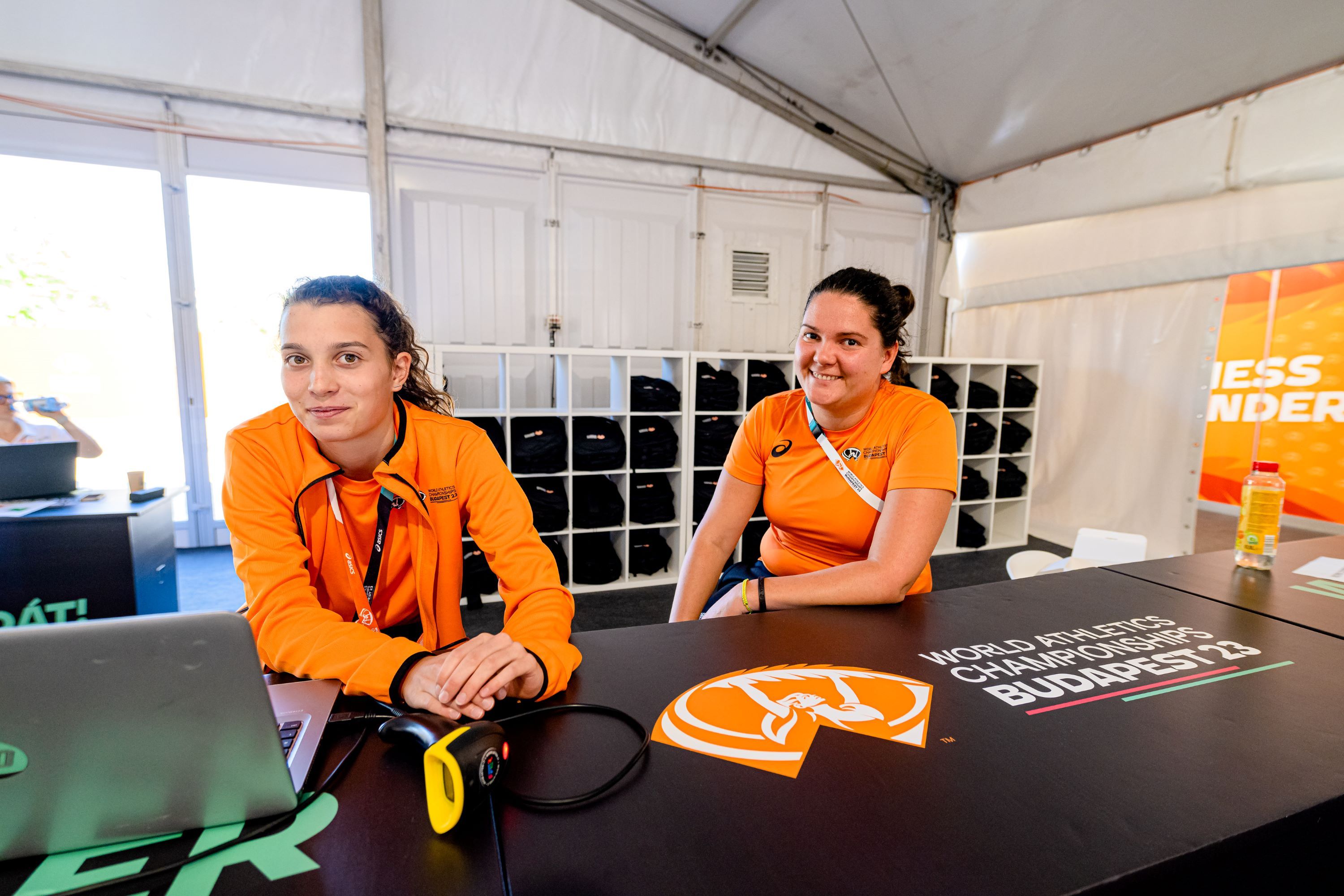 Volunteers at the WCH Budapest 23