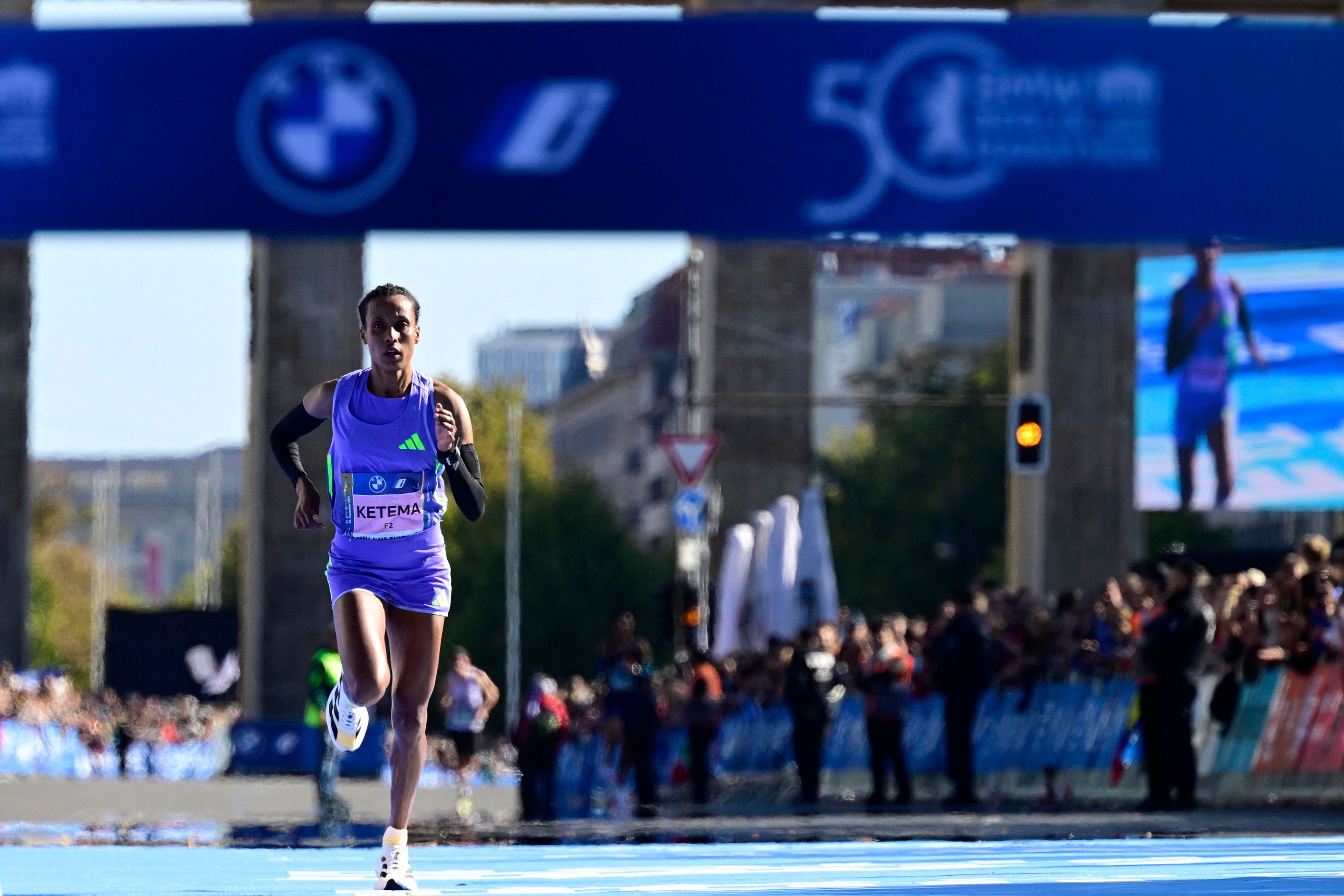 Berlin Marathon winner Tigist Ketema