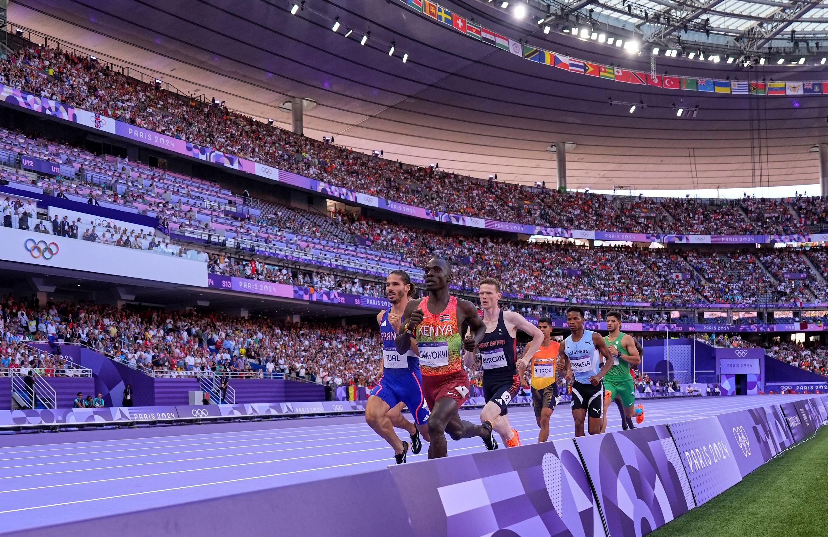 The men's 800m final at the Paris 2024 Olympic Games