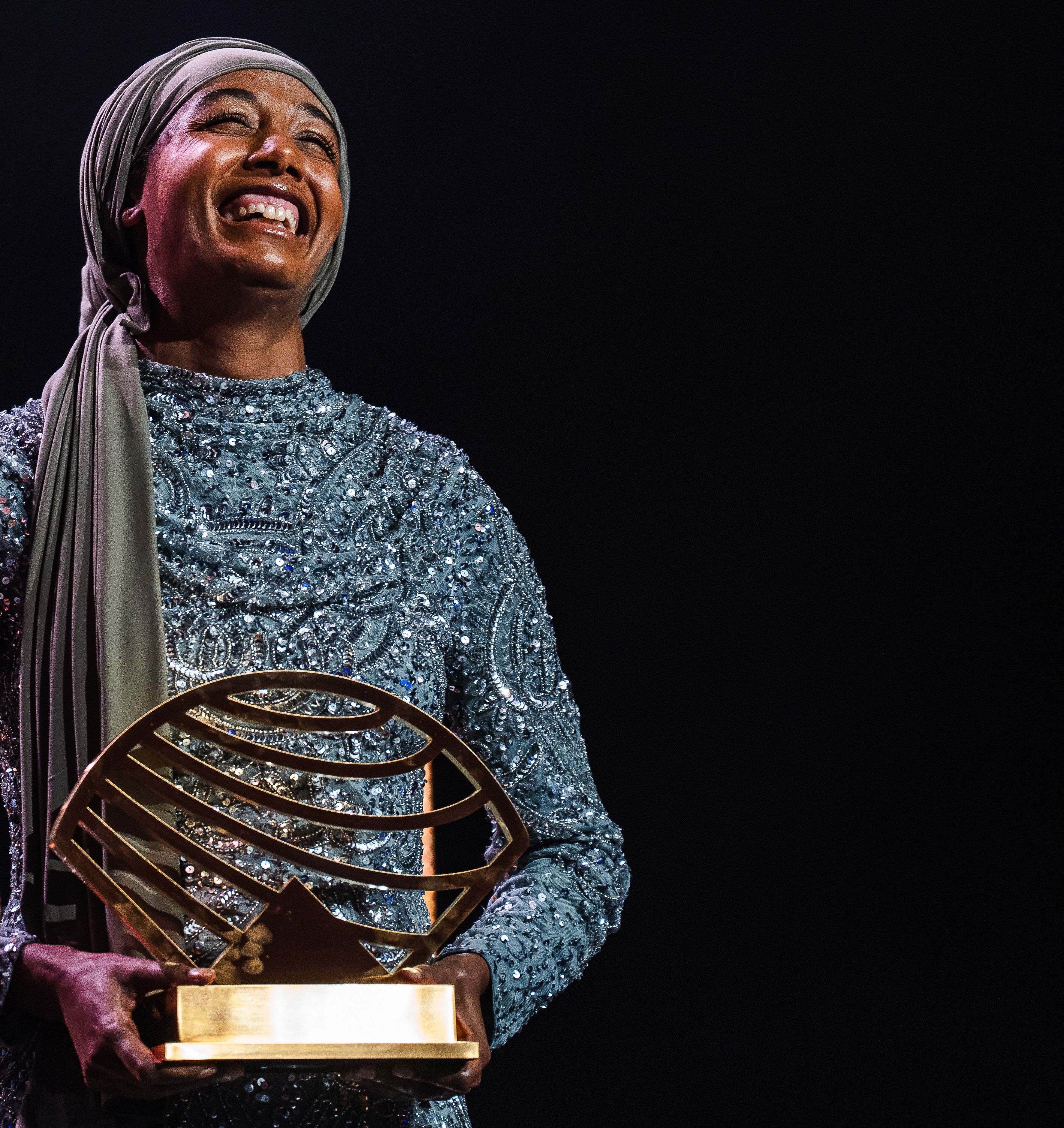 Sifan Hassan at the World Athletics Awards 2024