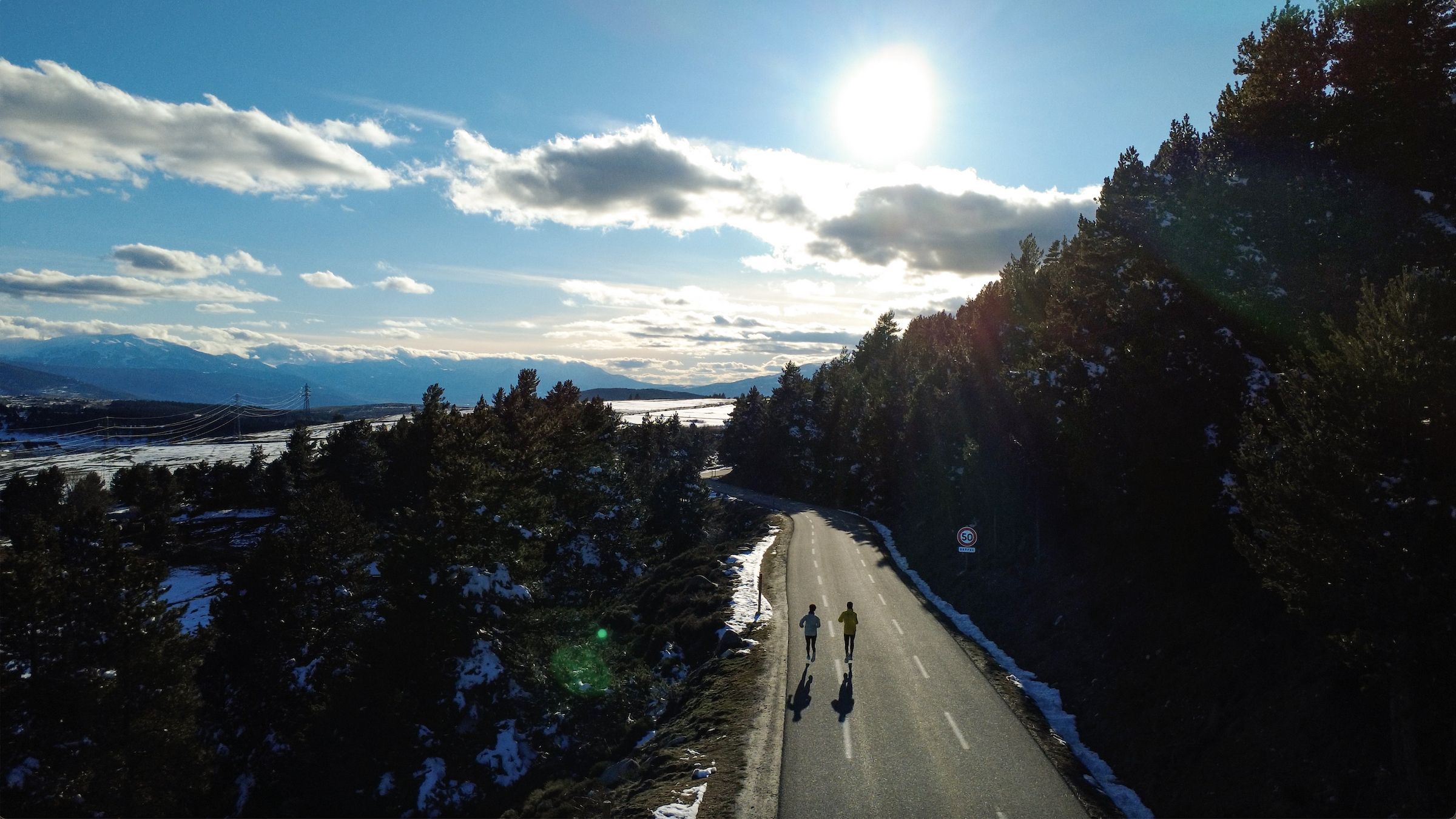 Athletes train during the ASICS Chojo Camp Europe in Font-Romeu