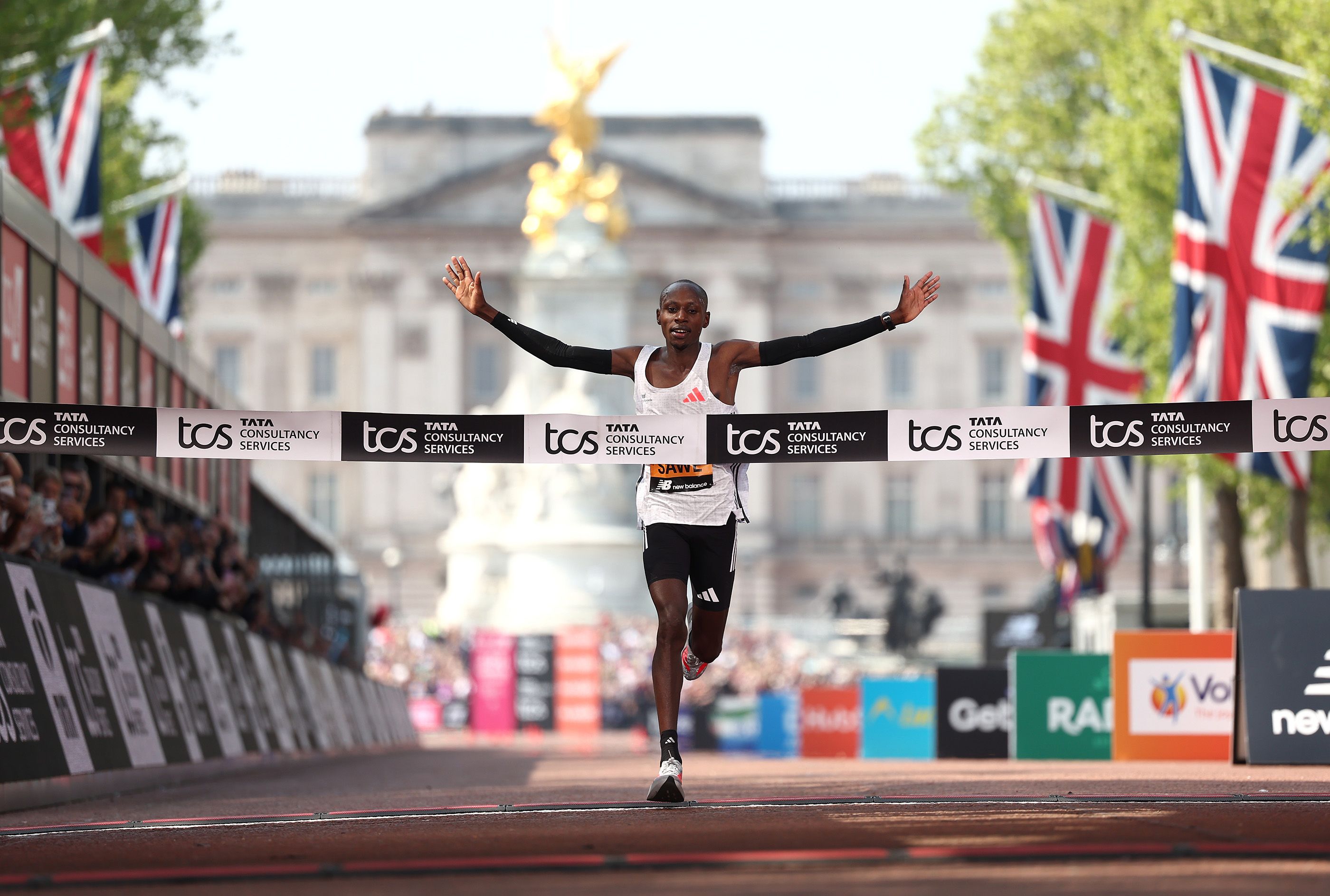 Sabastian Sawe wins the London Marathon