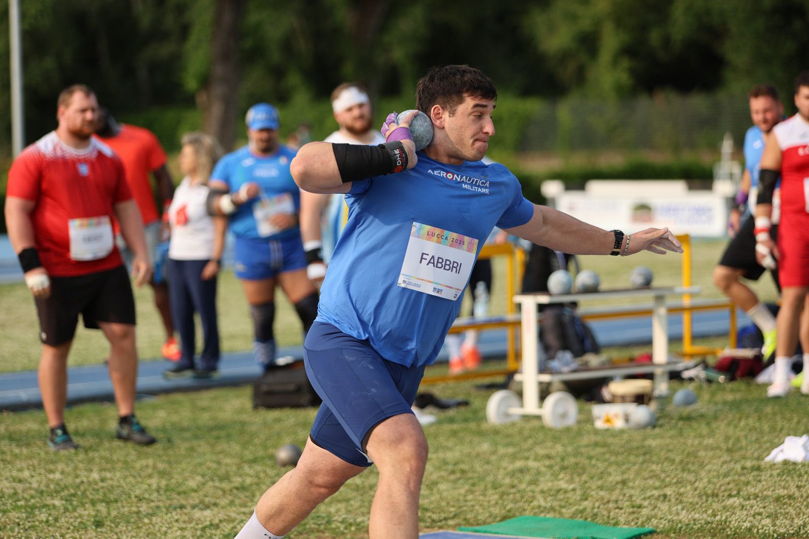 Leonardo Fabbri at the Lucca International Meeting