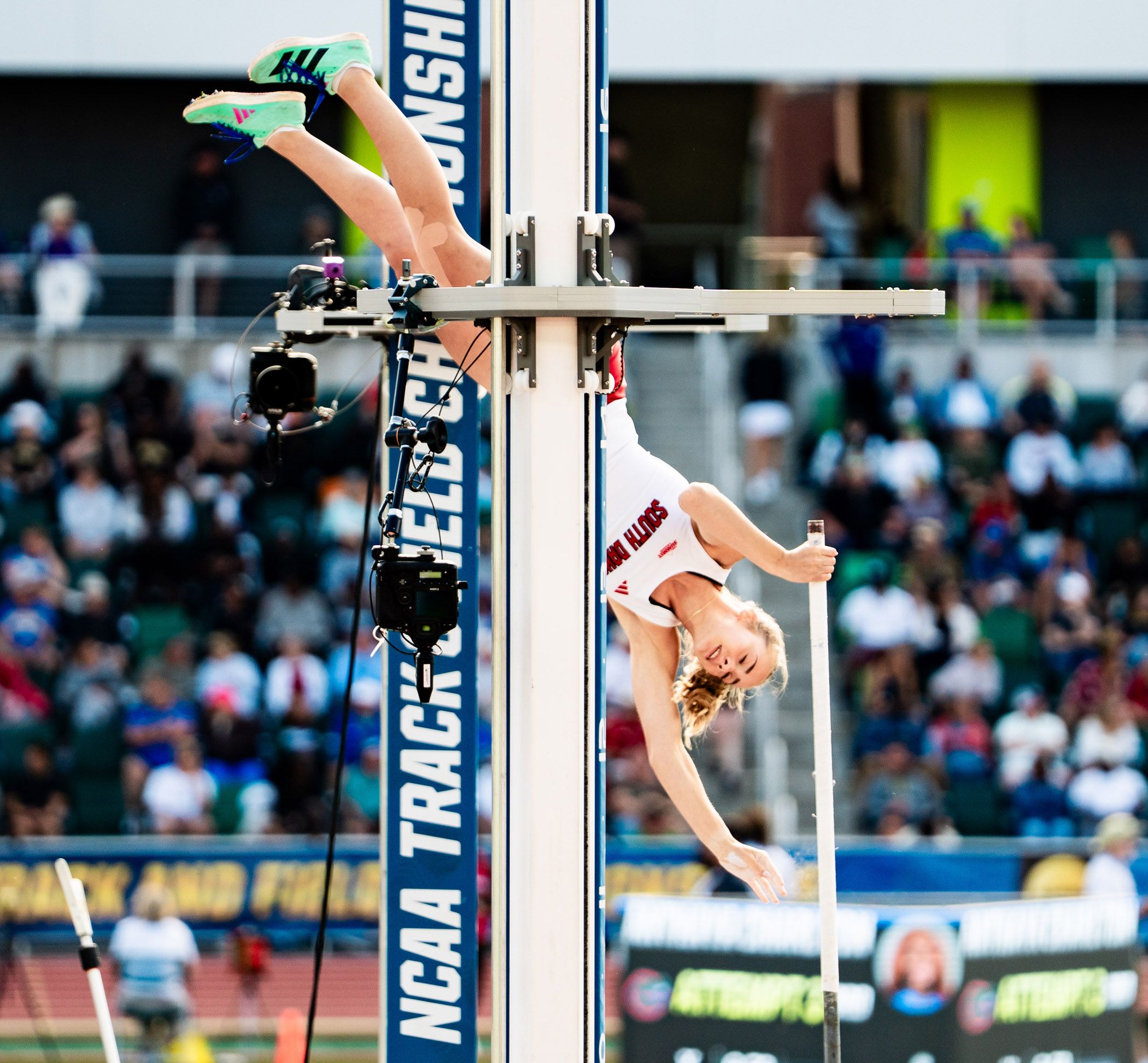 US pole vaulter Anna Willis