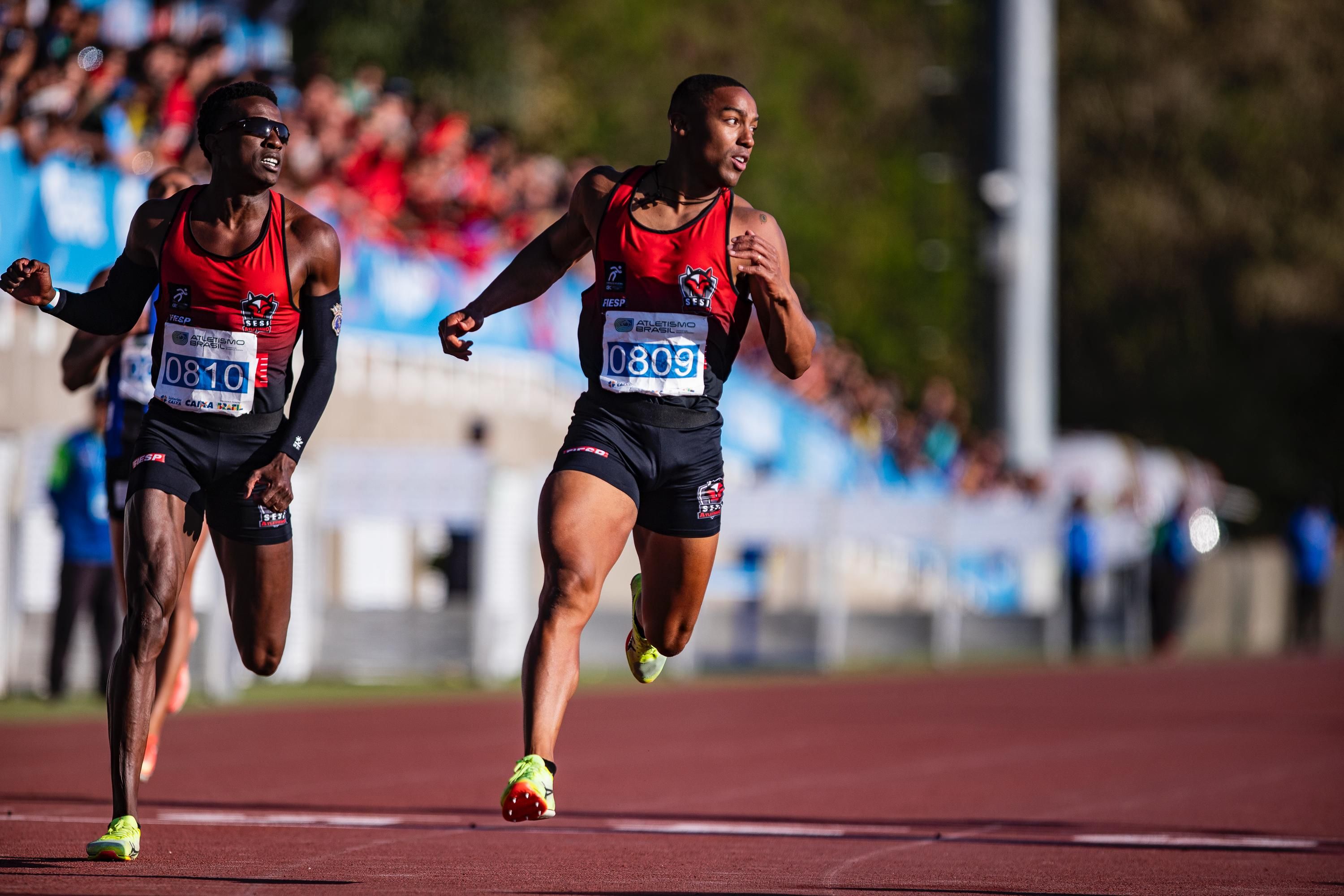 Erik Cardoso runs a South American 100m record at the Brazilian Championships