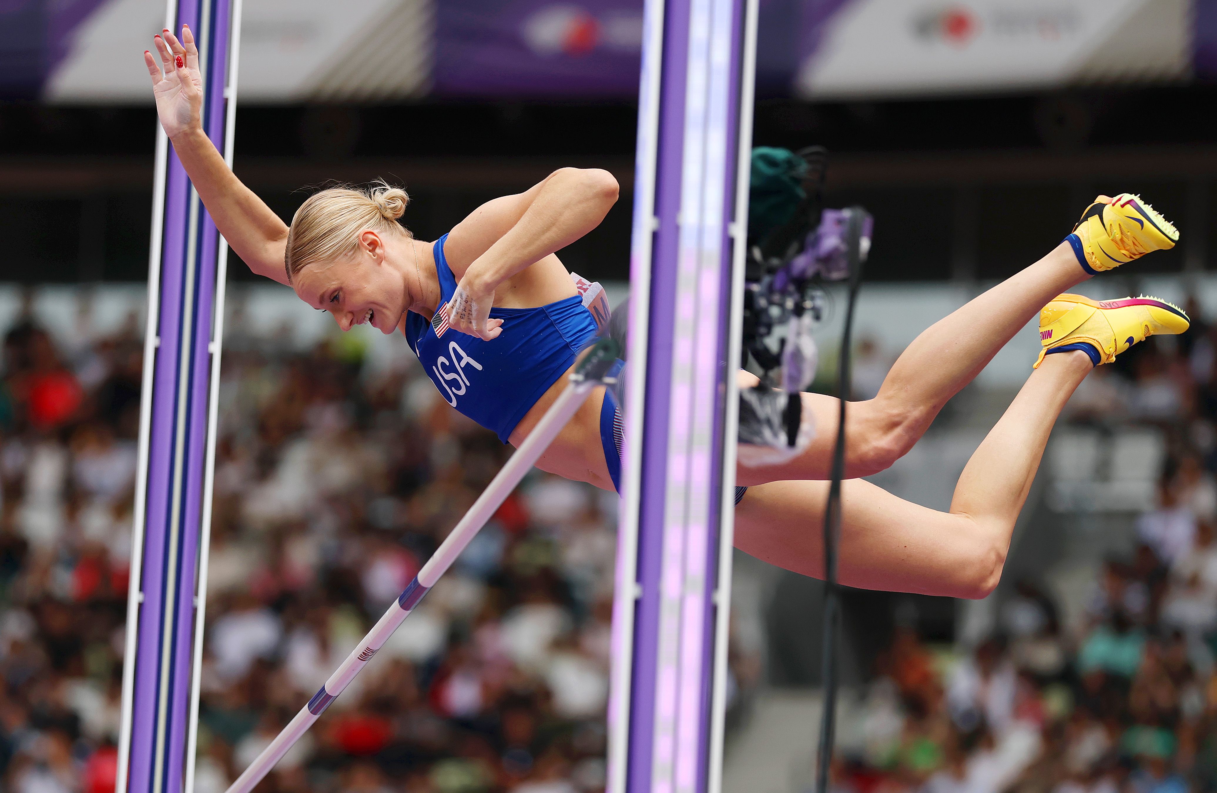 Katie Moon at the World Athletics Championships Tokyo 25