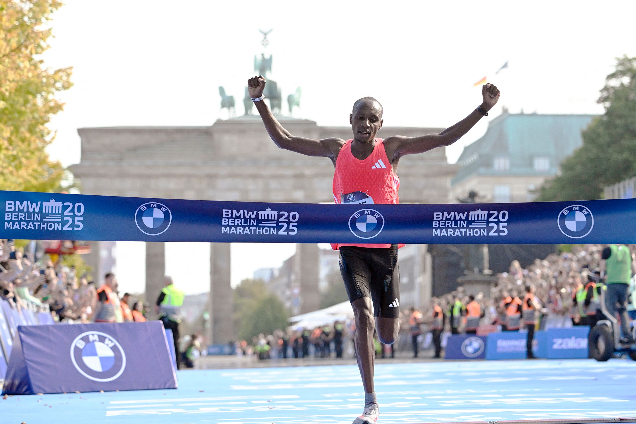 Sabastian Sawe wins the Berlin Marathon