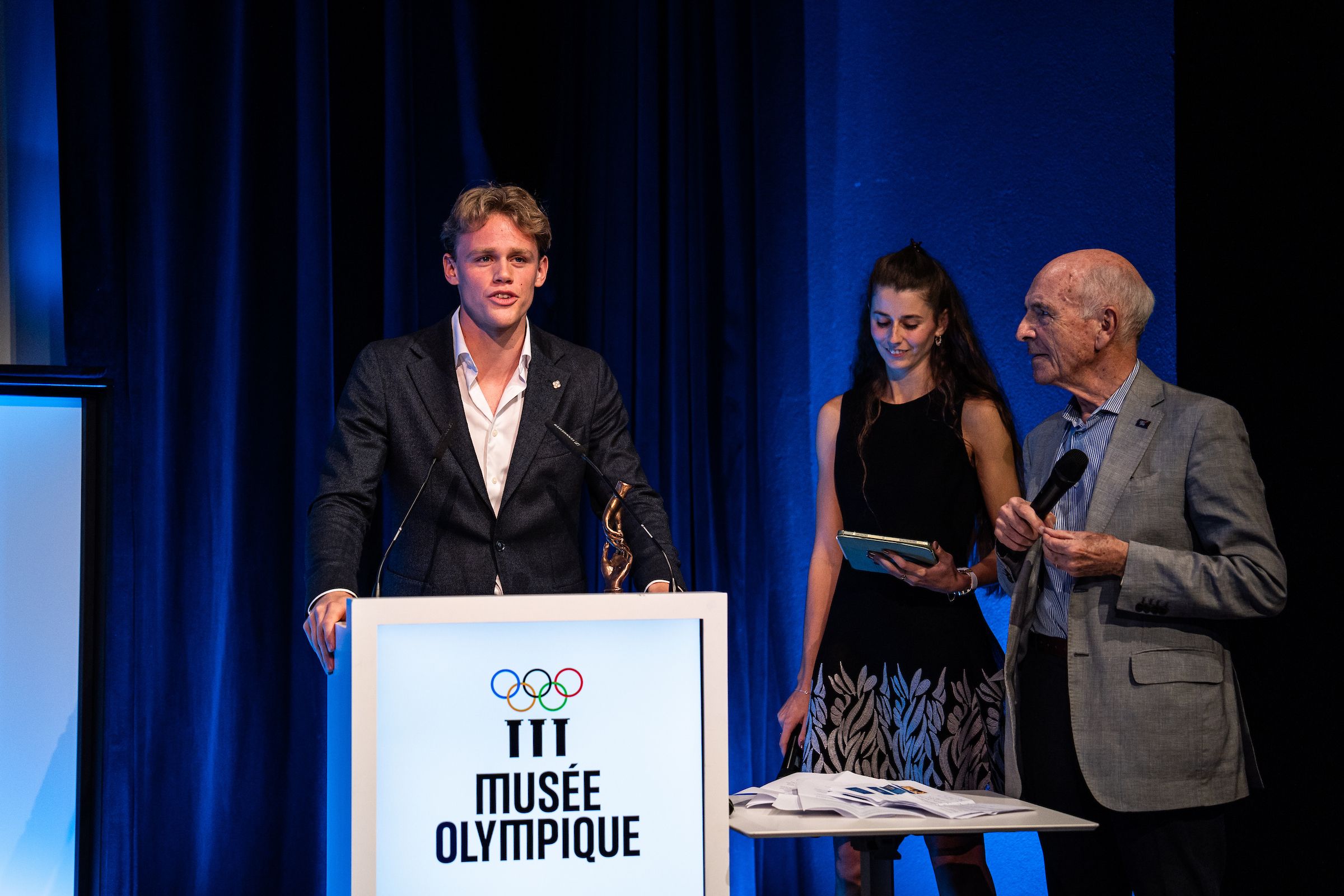 Sander Skotheim at the Fair Play Awards in Lausanne