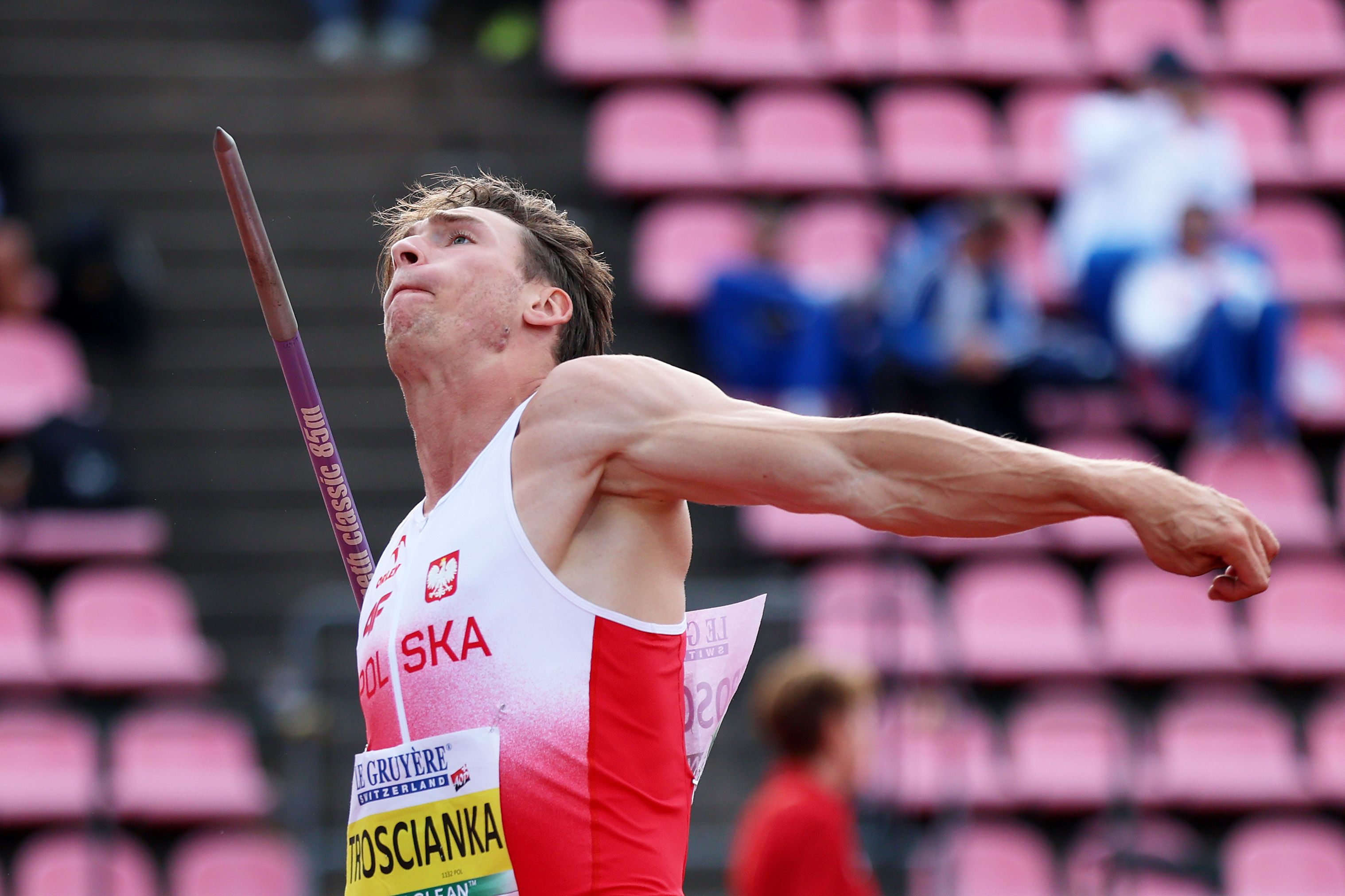 Hubert Troscianka at the European U20 Championships