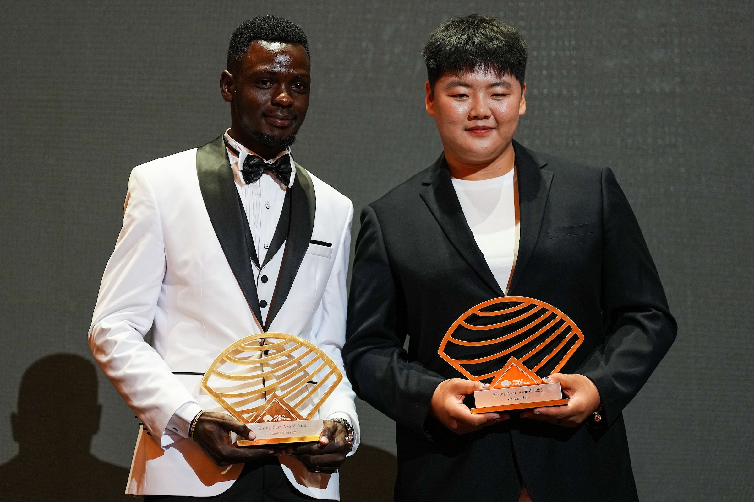 Rising Stars Edmund Serem and Zhang Jiale