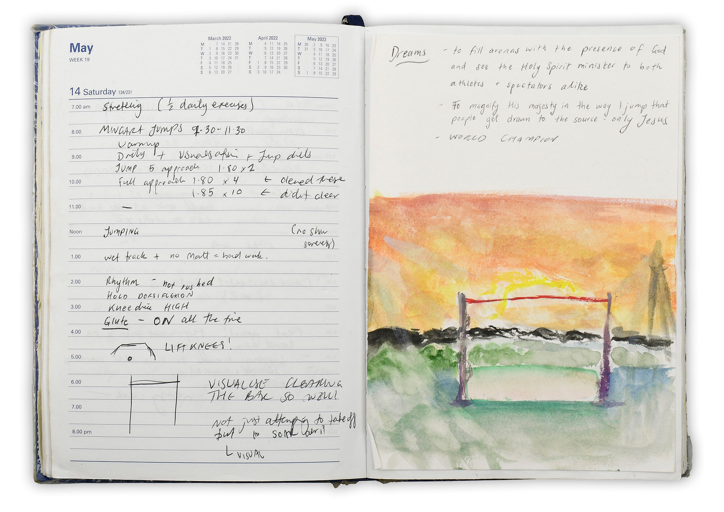 Excerpts from Nicola Olyslagers' journal