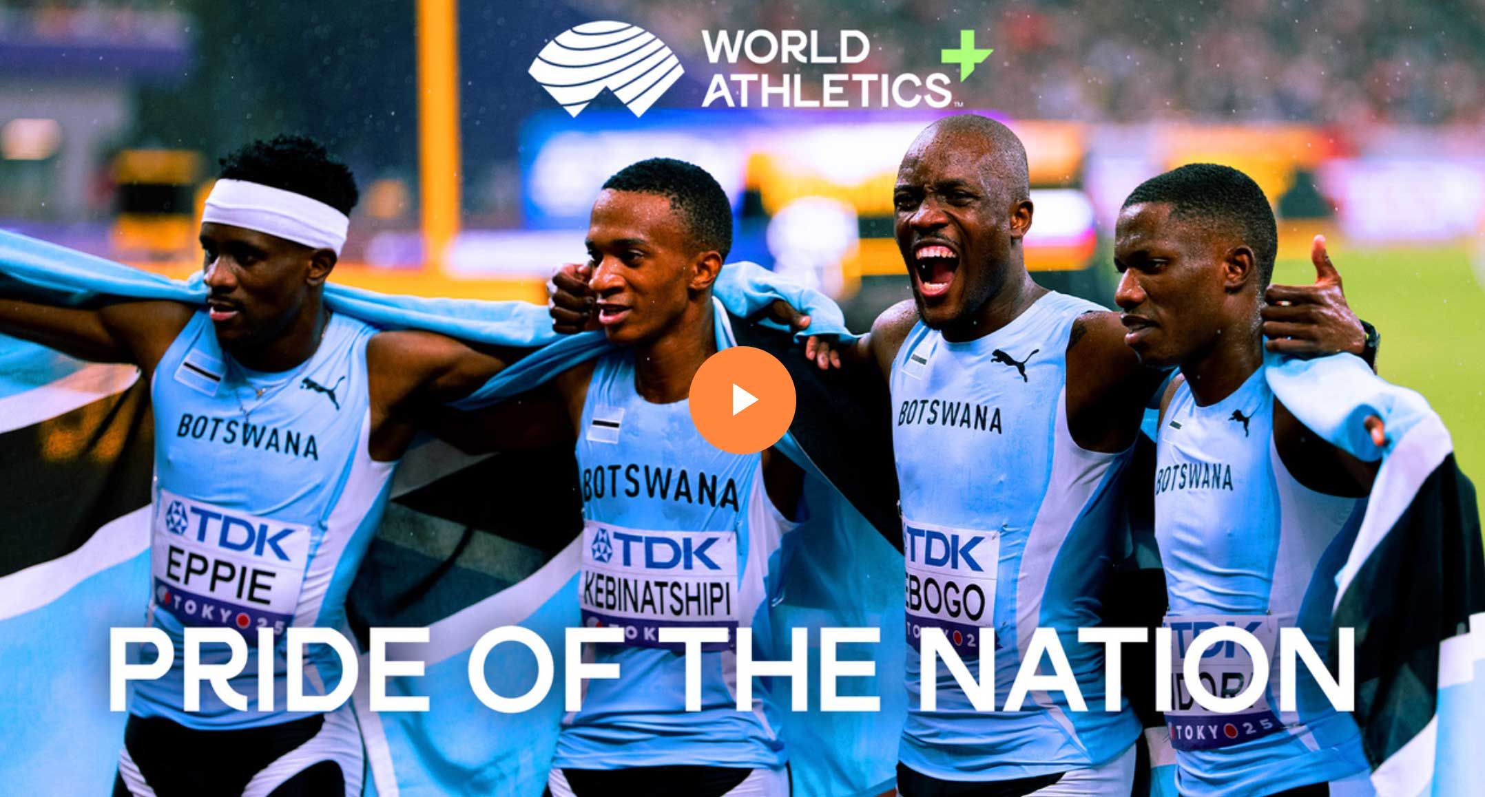 Pride of the nation &ndash; Letsile Tebogo