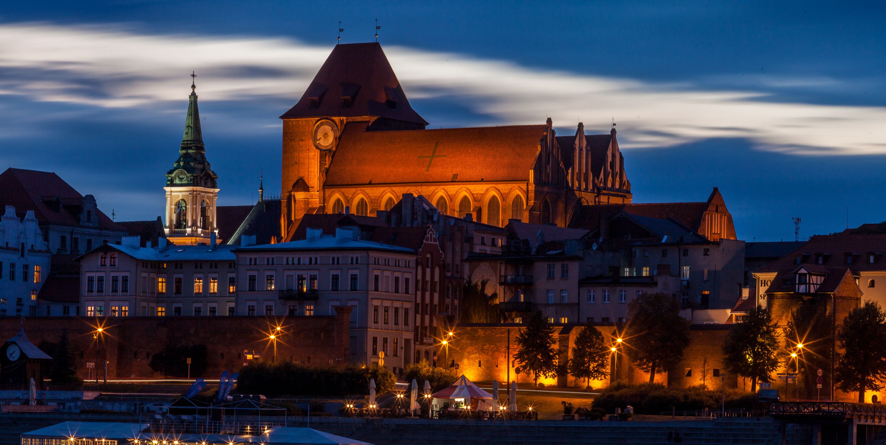 Panorama of Torun