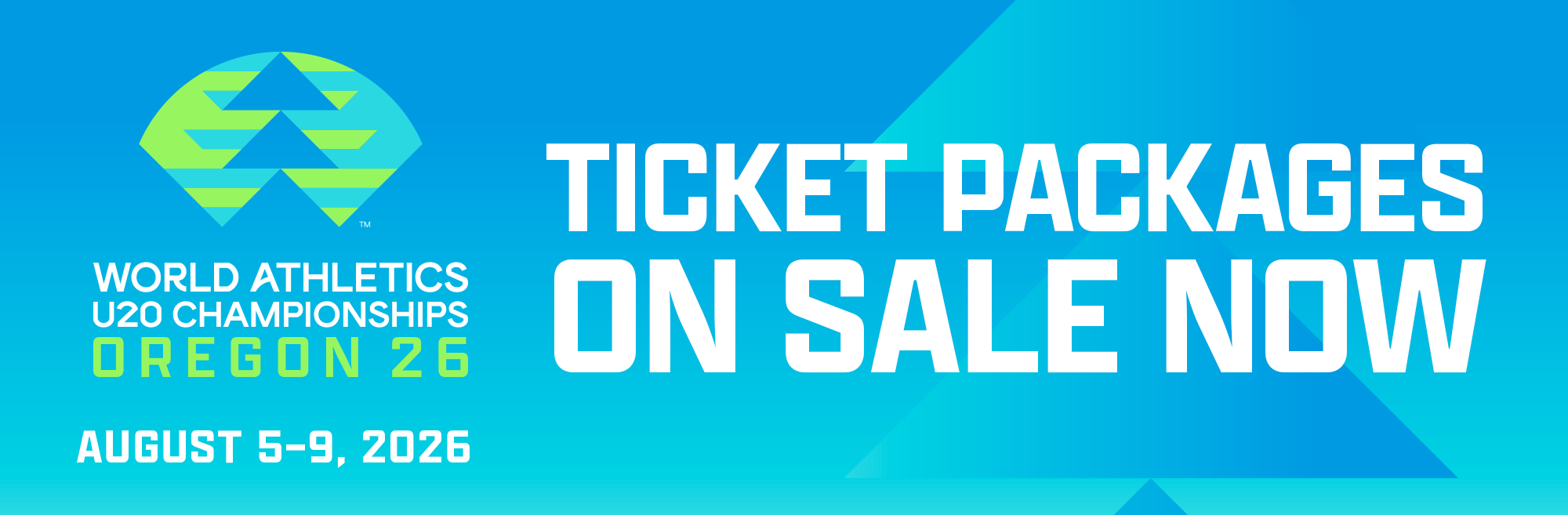 Tickets for World Athletics U20 Championships Oregon 26 Now On Sale