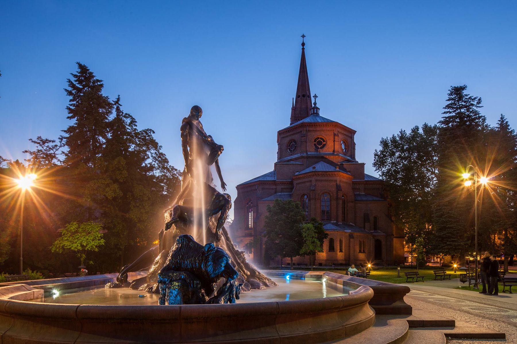 Fontanna Potop w Bydgoszczy