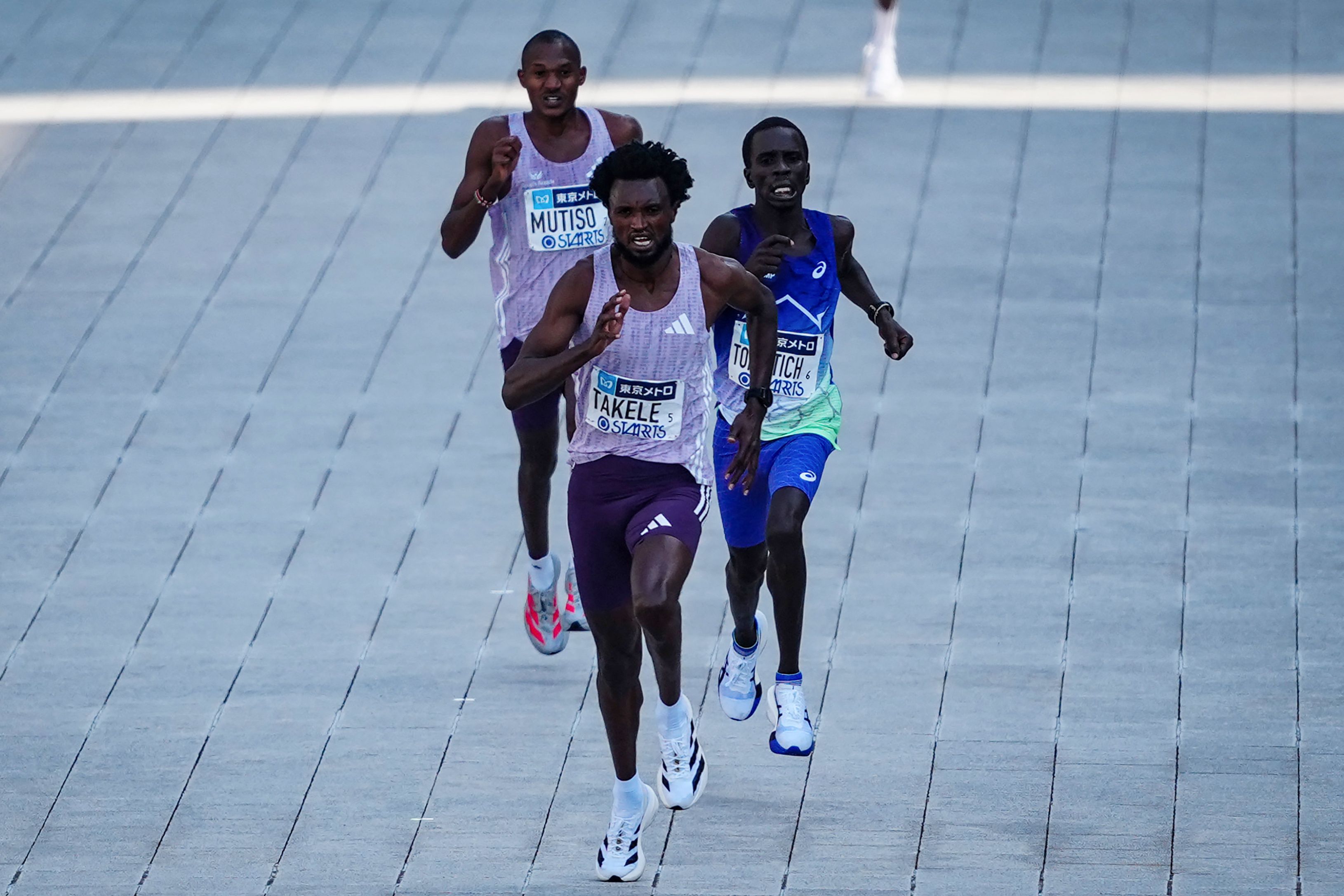 Tadese Takele sprints to Tokyo Marathon victory