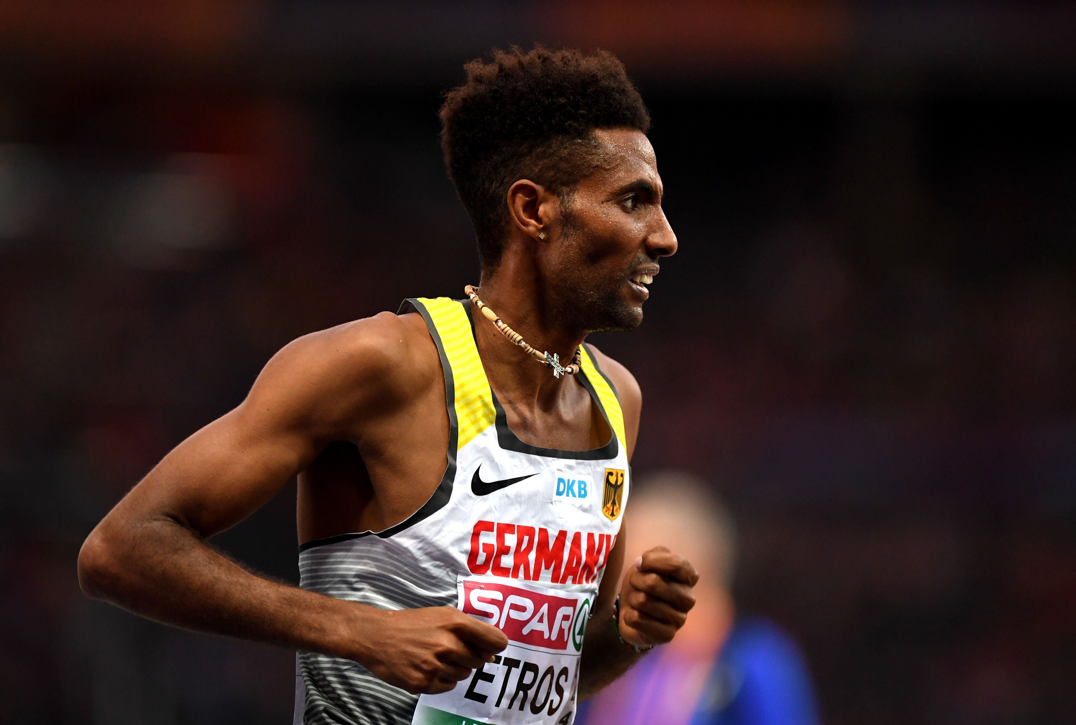Amanal Petros at the 2018 European Championships