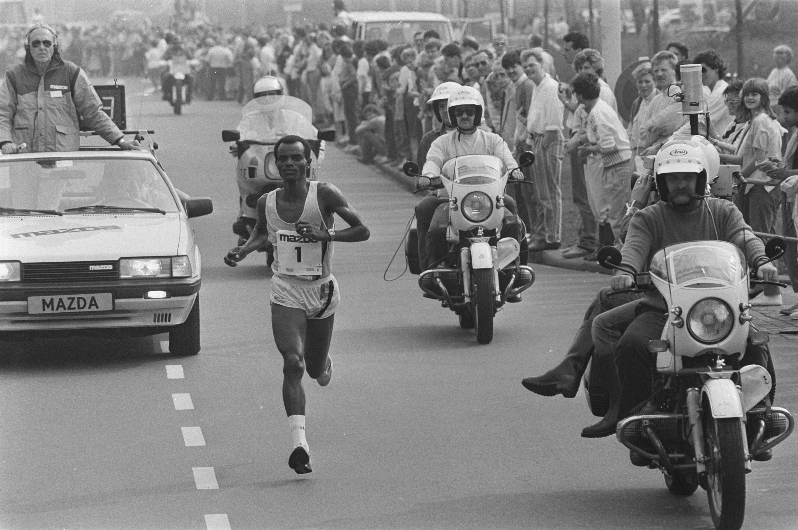 Belayneh Dinsamo in Rotterdam