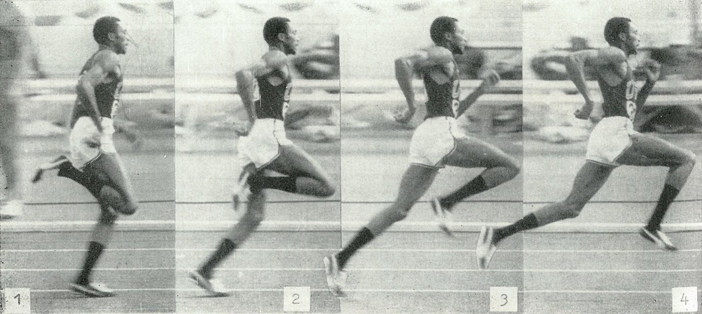Tommie Smith's stride