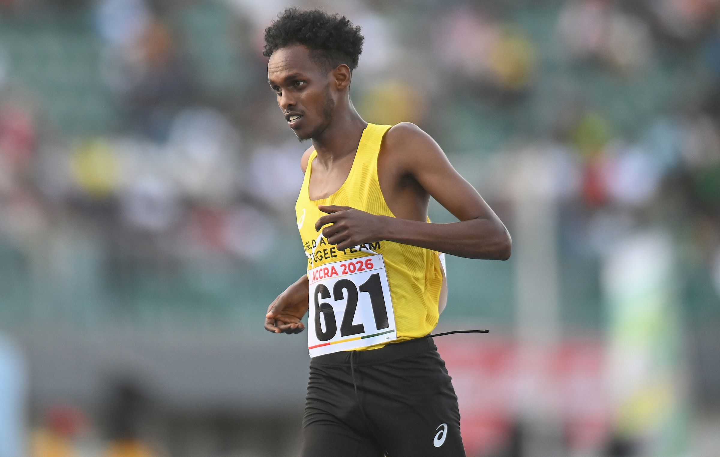 Abdifatah Aden Hassan at the African Championships