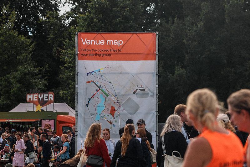Løbere nyder Runners Area