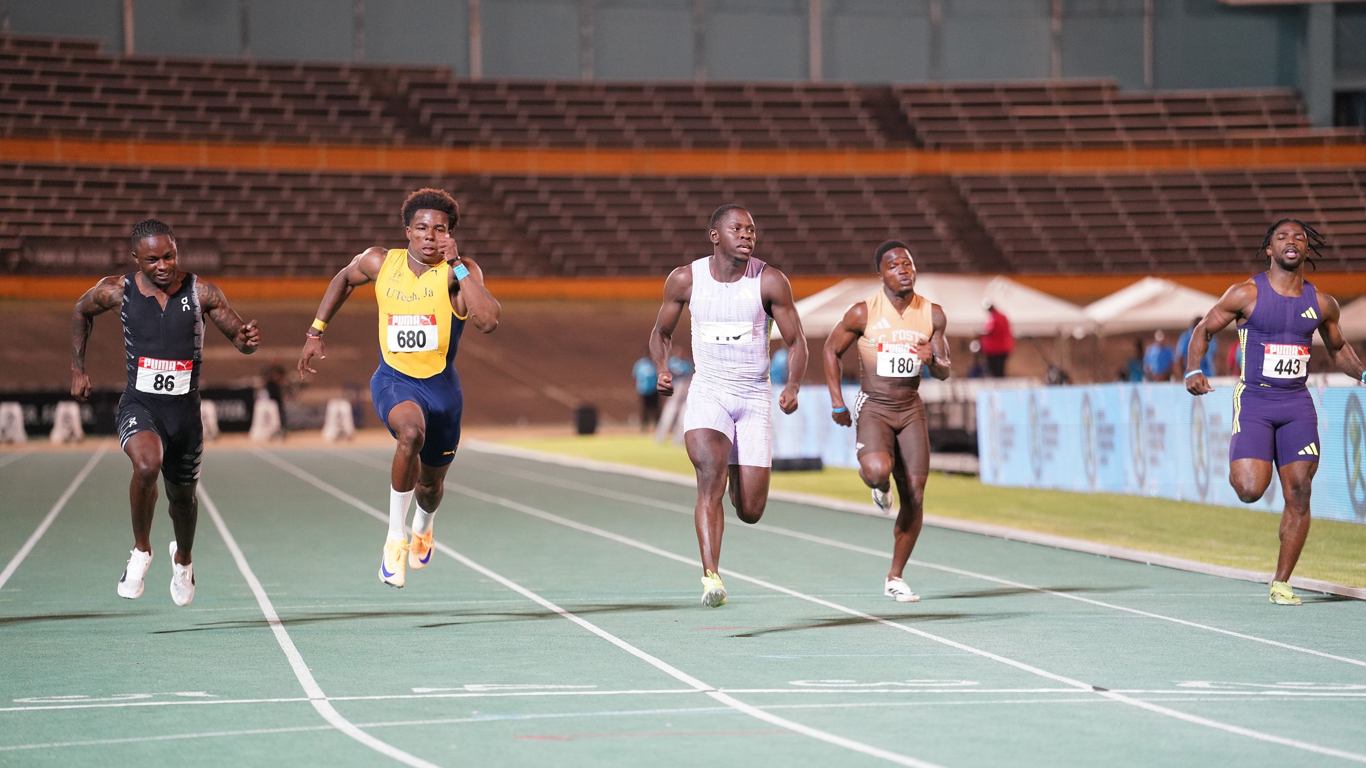 Gary Card at the Jamaican Championships