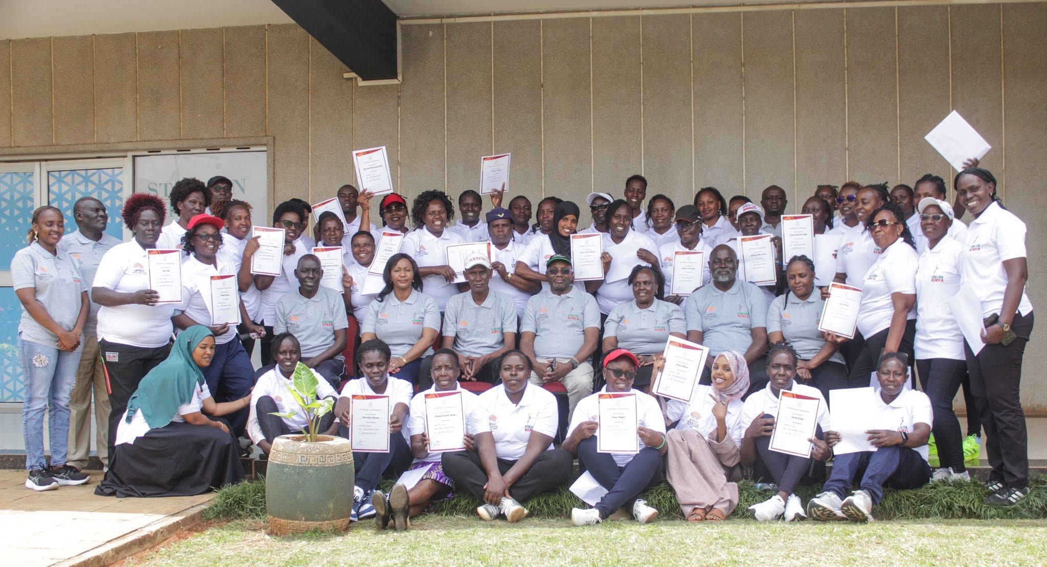 The Athletics Kenya coaching course