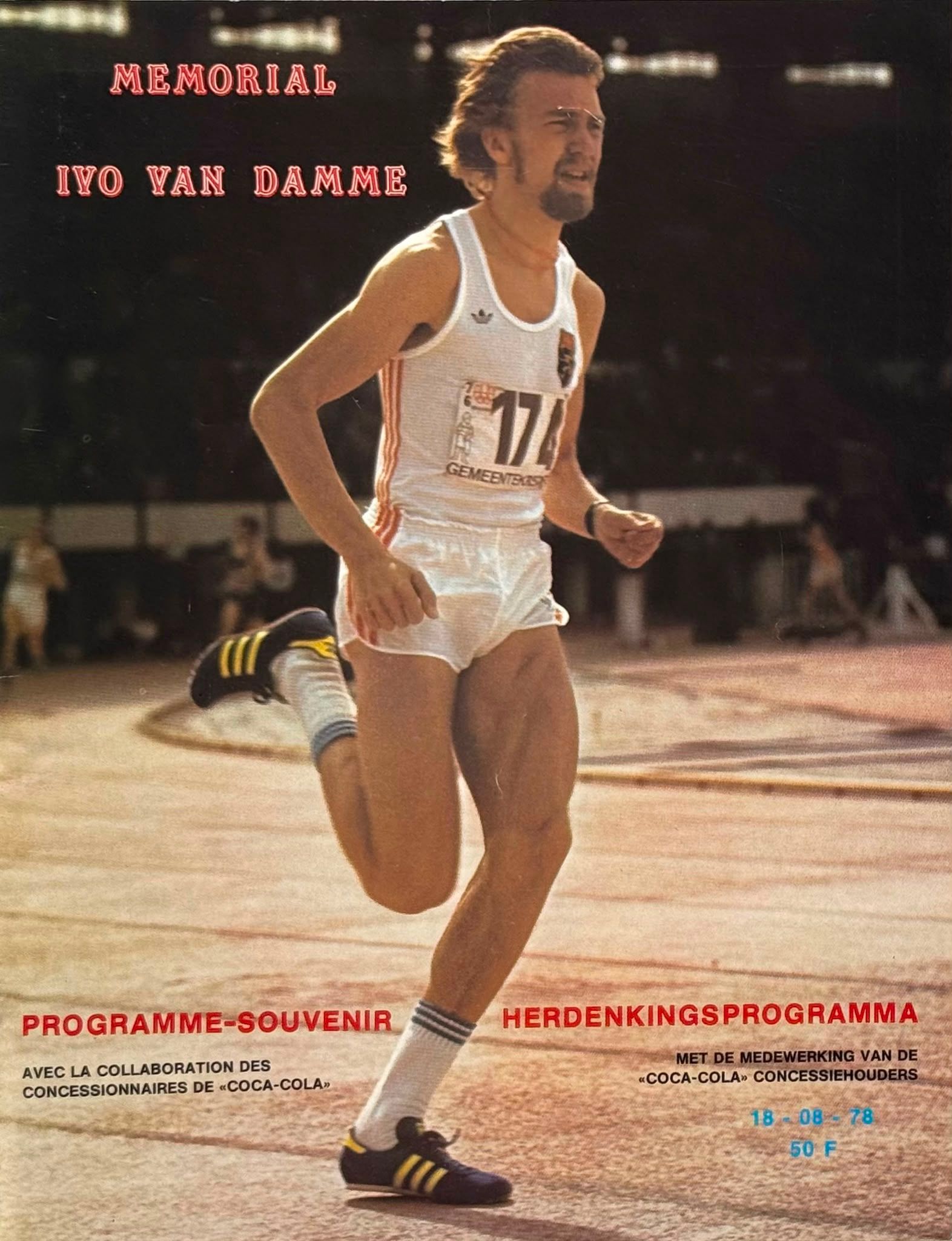 1978 Memorial Van Damme programme