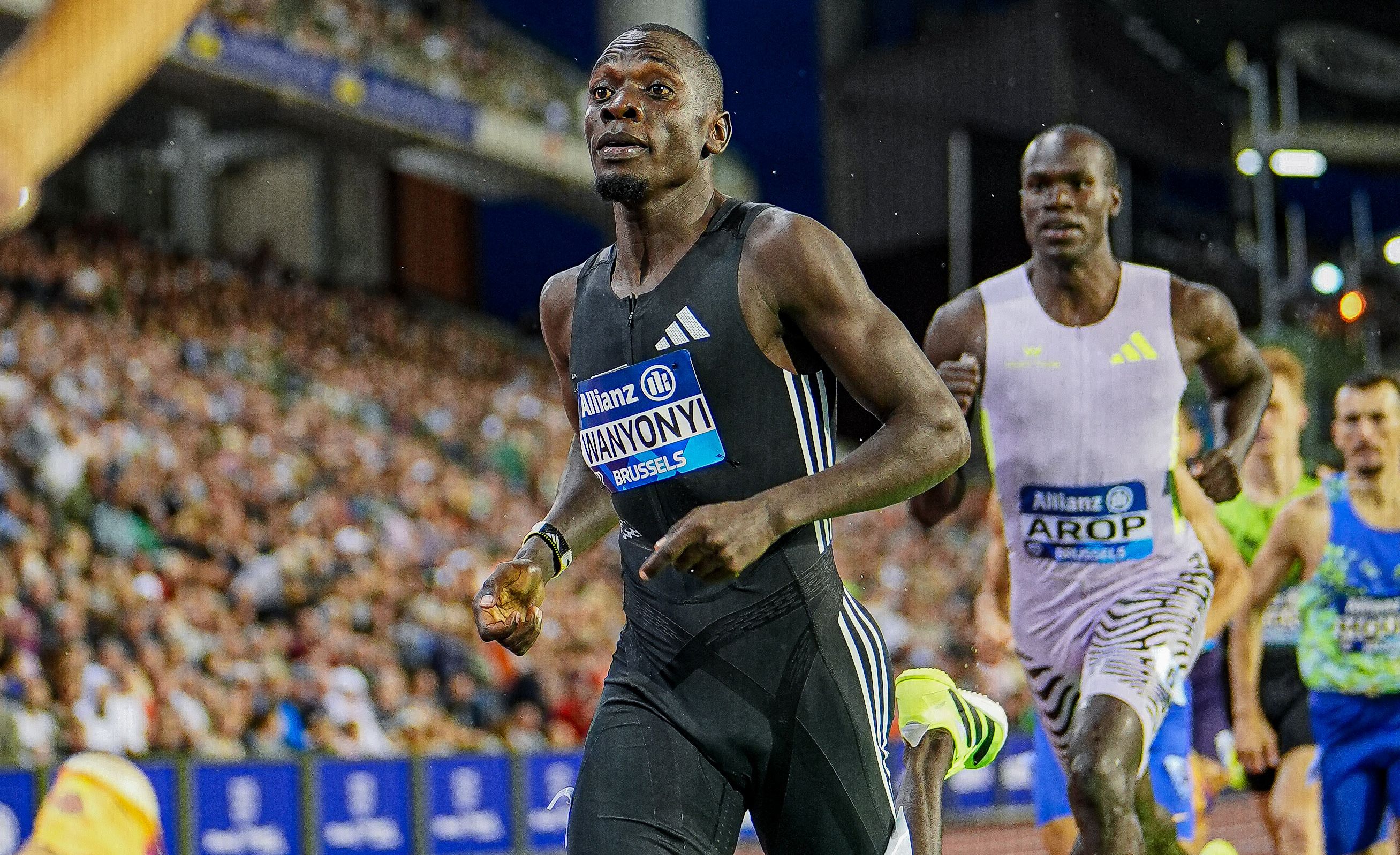 Emmanuel Wanyonyi in Brussels