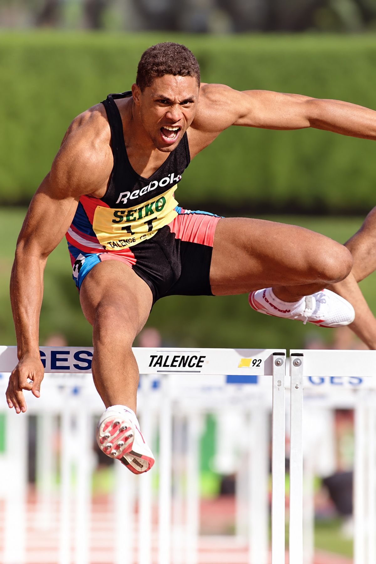 Dan O'Brien in the decathlon in Talence in 1992