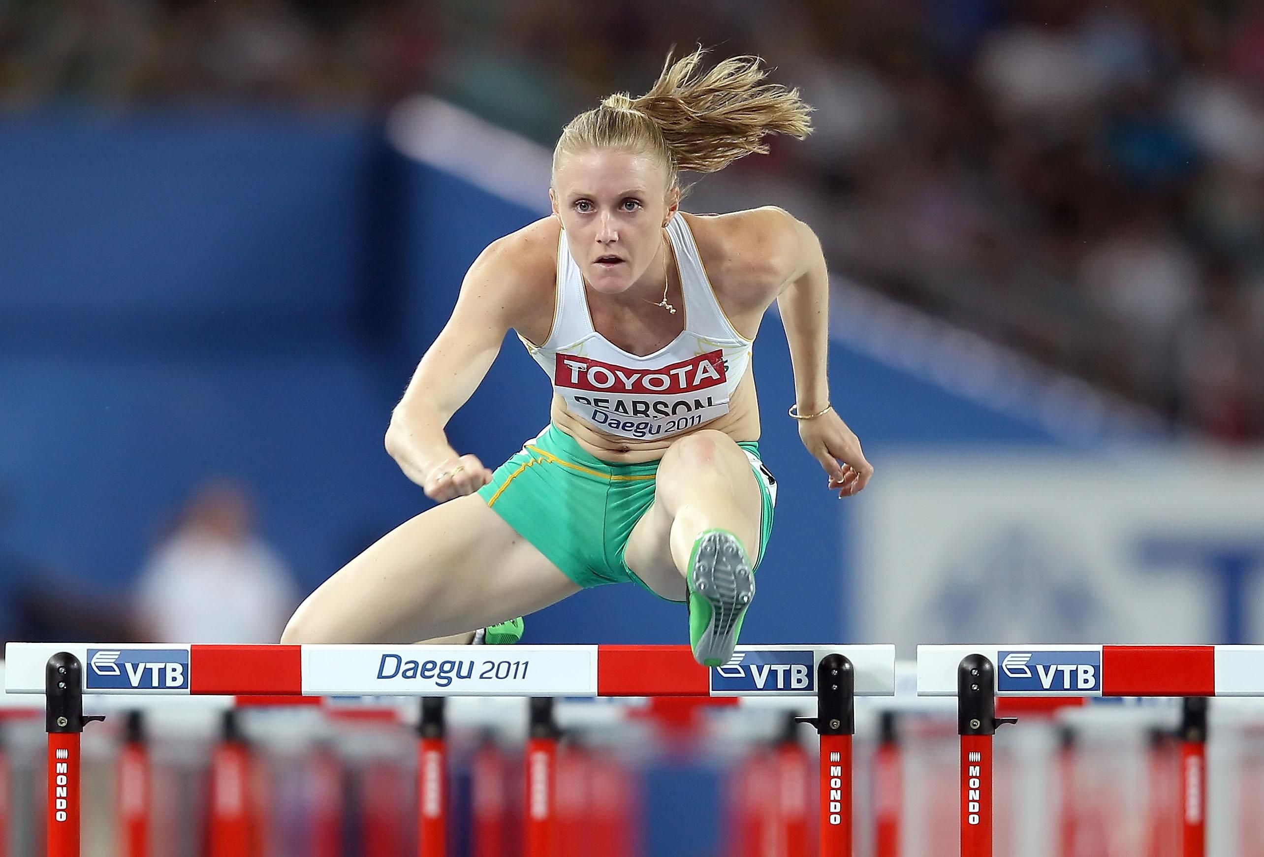 Sally Pearson en route to the 2011 world title in Daegu