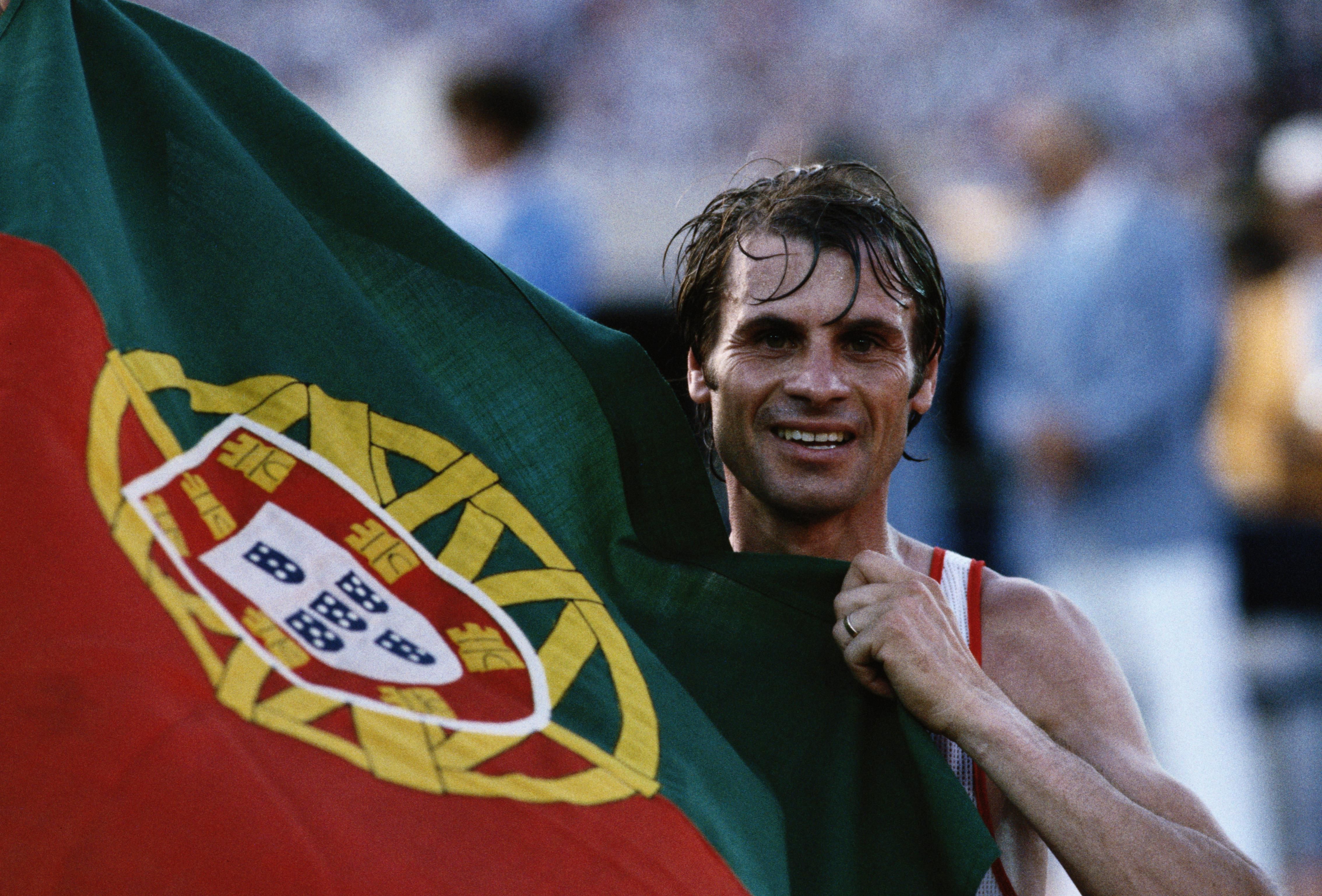 Portugal's 1984 Olympic marathon champion Carlos Lopes