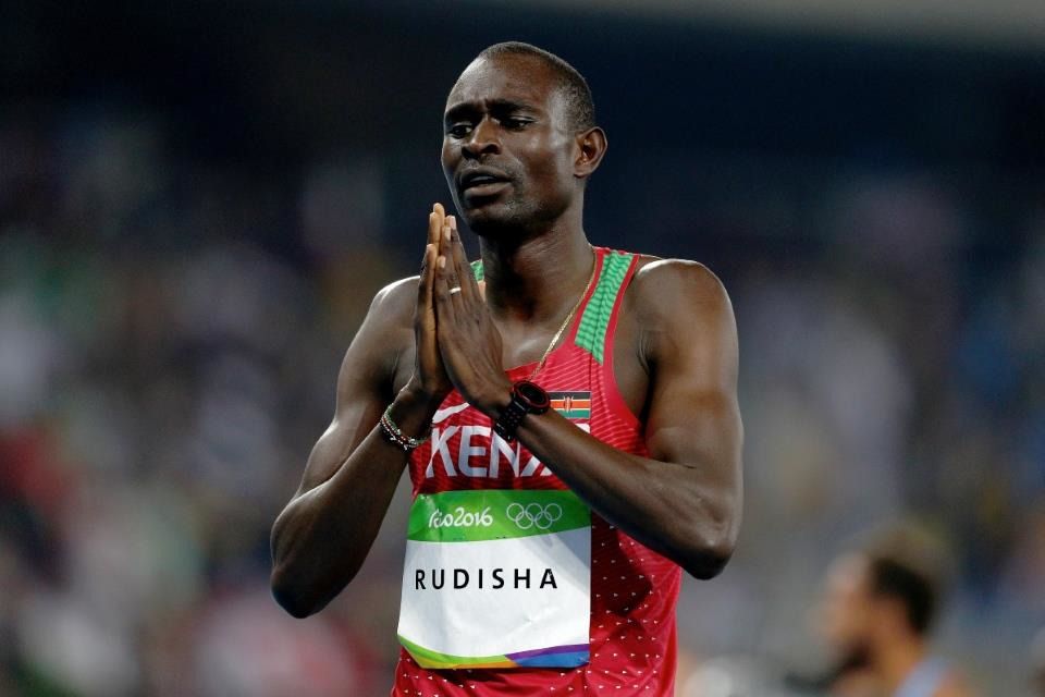 David Rudisha at the Rio 2016 Olympic Games