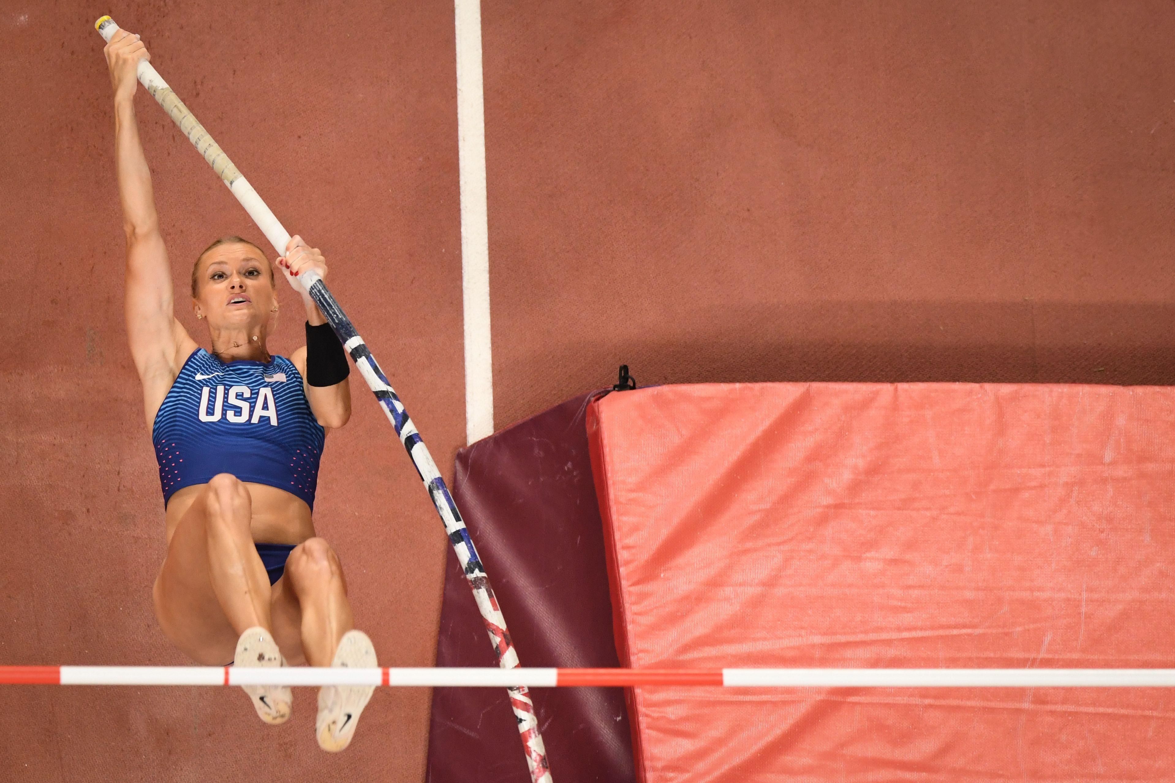 Katie Nageotte at the IAAF World Athletics Championships Doha 2019